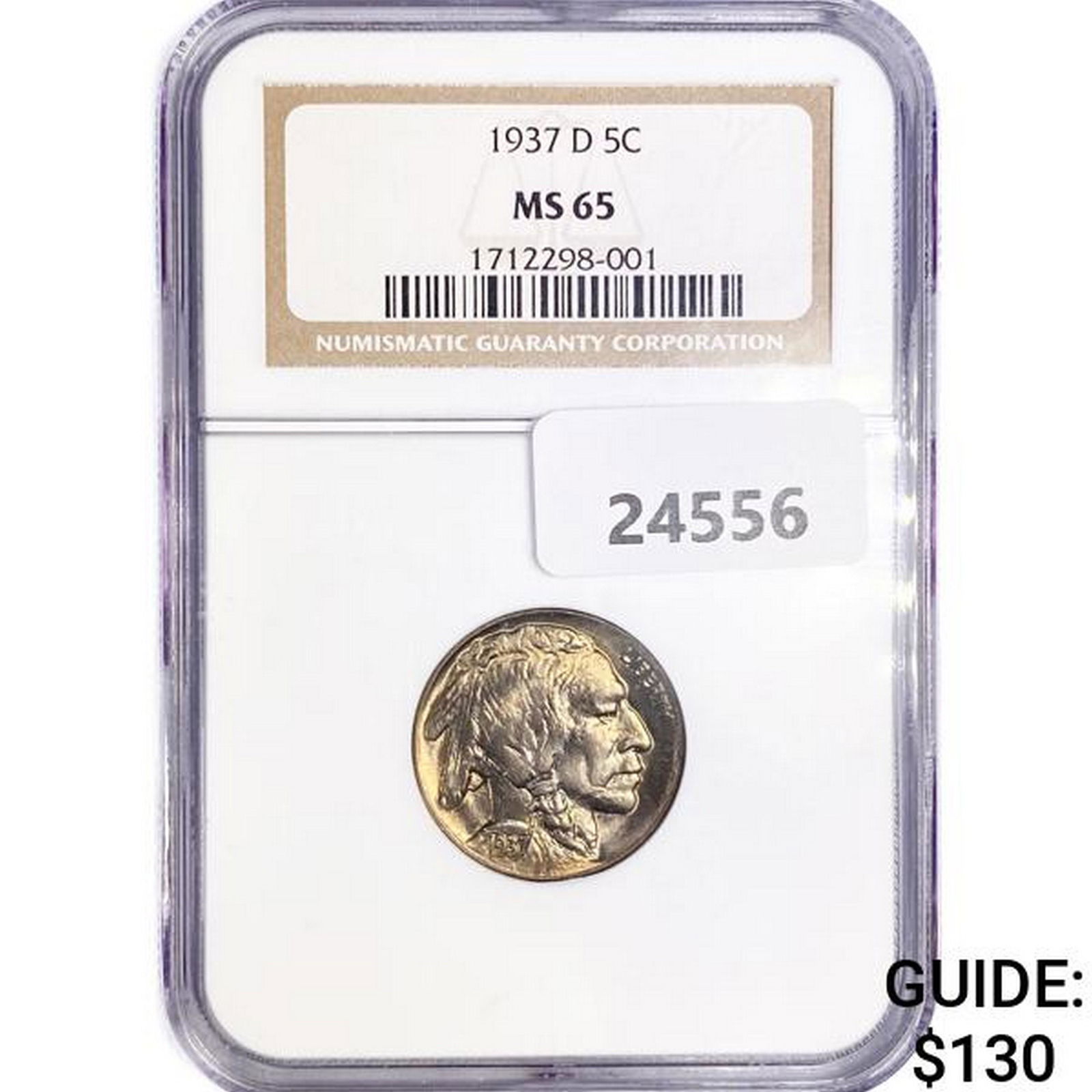 1937-D Buffalo Nickel NGC MS65 (1 of 2)