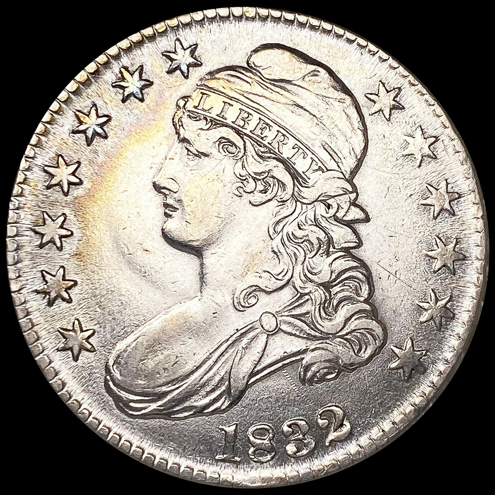 1832 Capped Bust Half Dollar CLOSELY UNCIRCULATED (1 of 2)