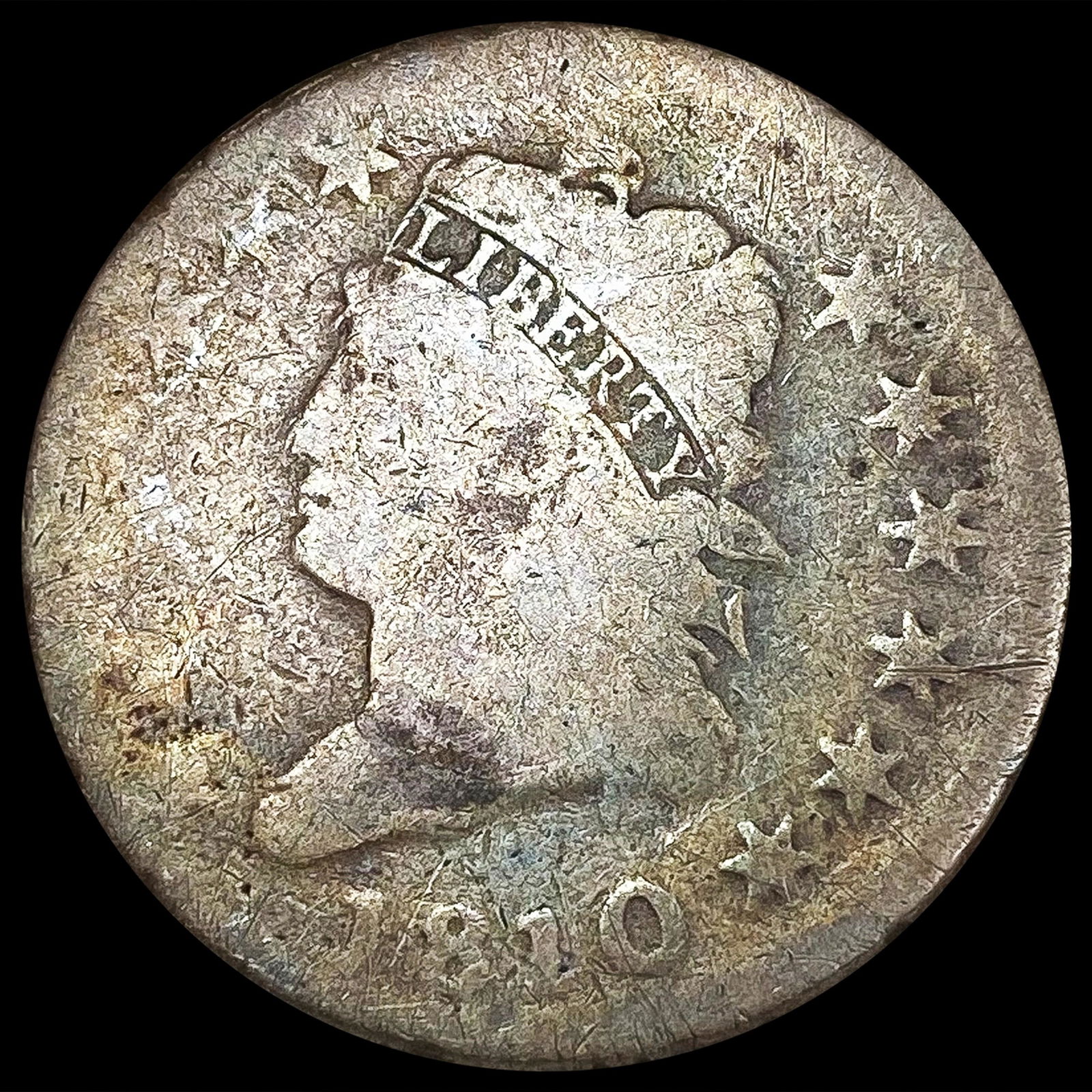 1810 Large Cent NICELY CIRCULATED (1 of 2)