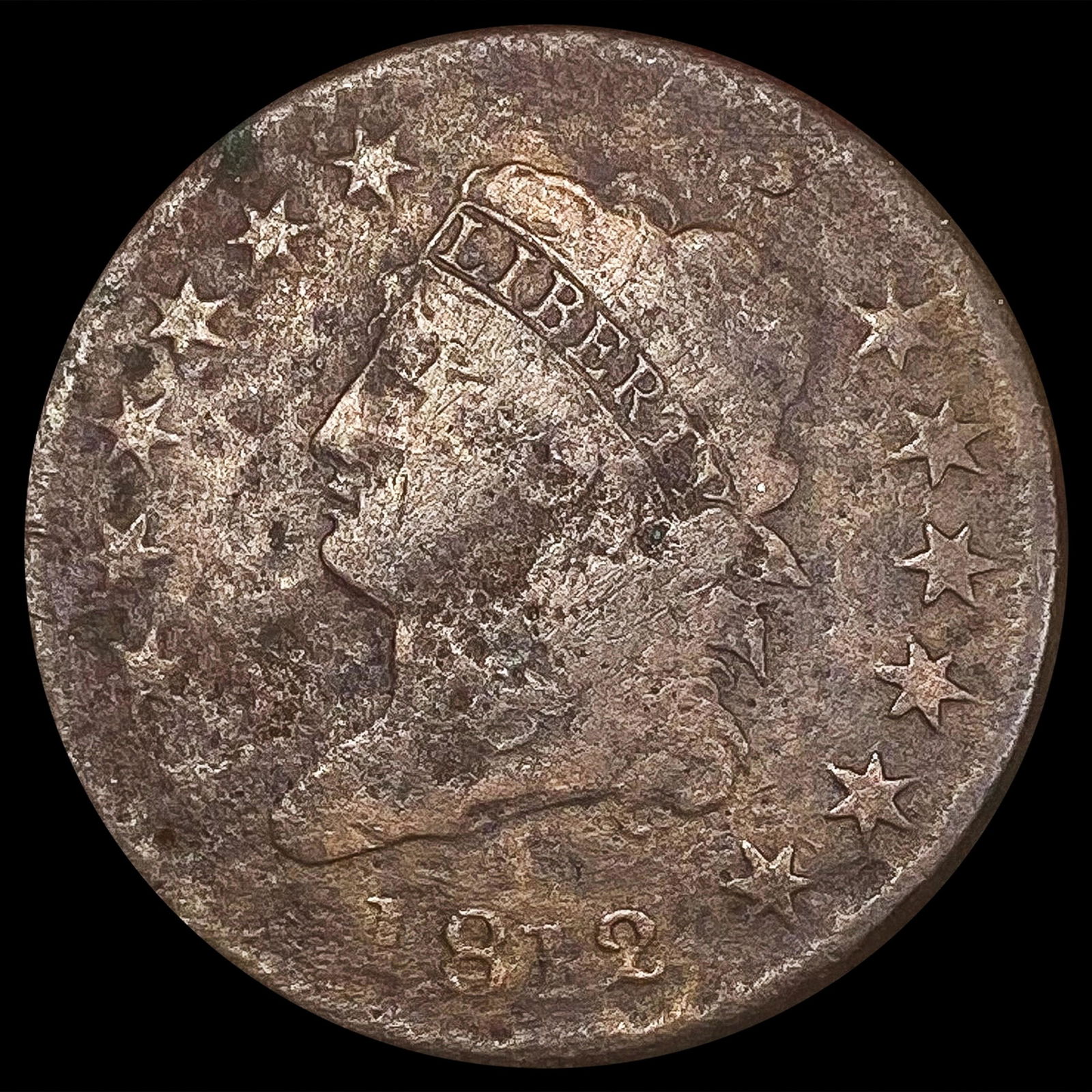 1812 Large Cent NICELY CIRCULATED (1 of 2)