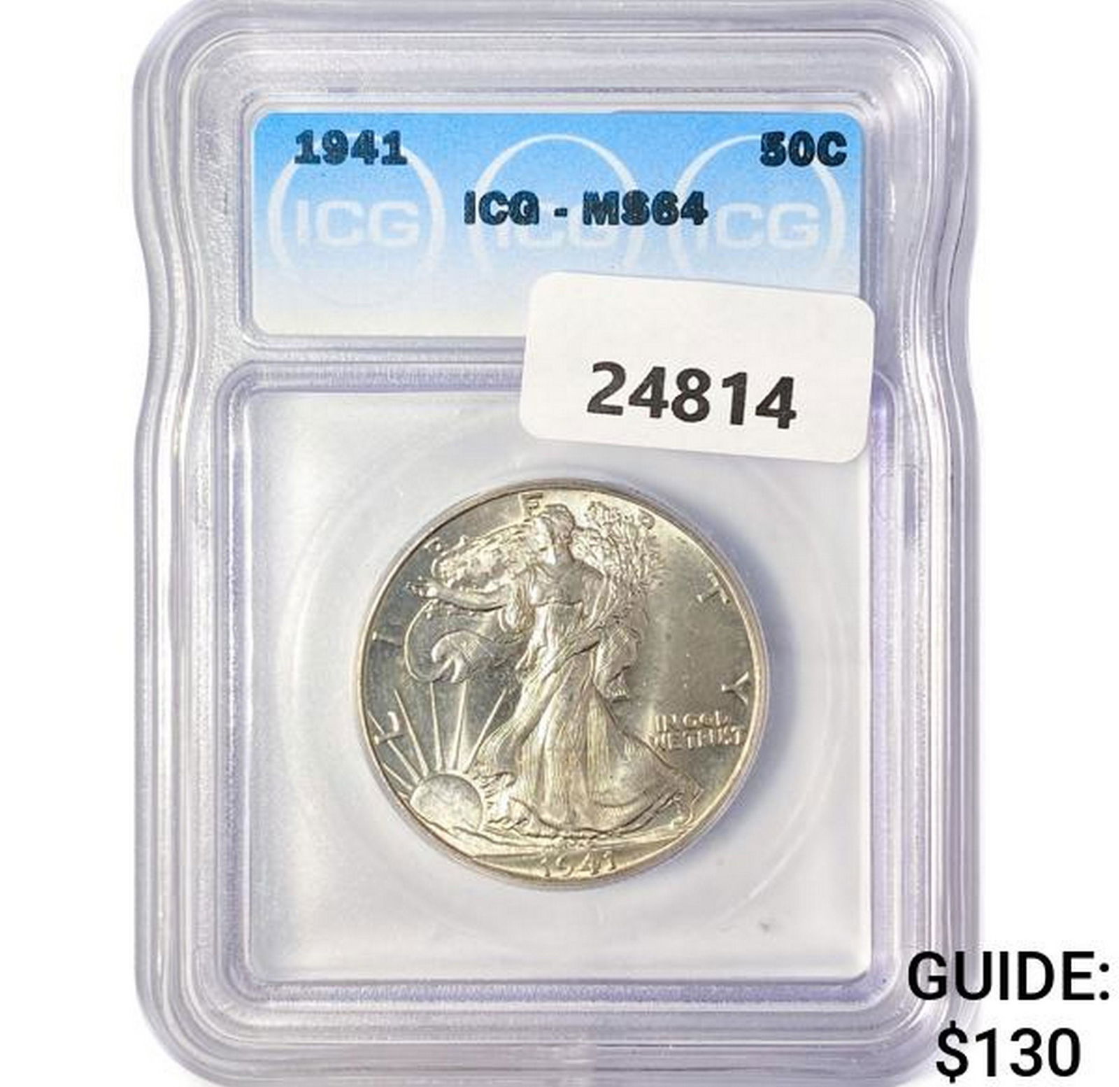 1941 Walking Liberty Half Dollar ICG MS64 (1 of 2)