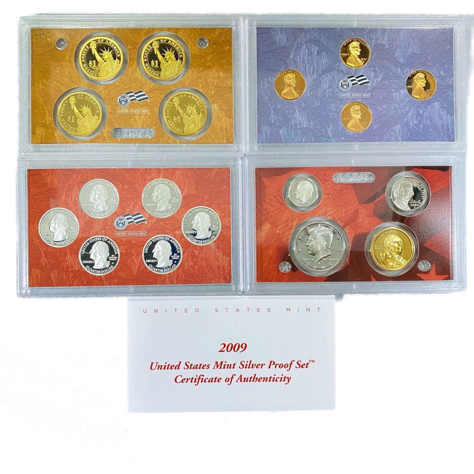 2009 US Proof Gold & Silver Coin Sets (18 Coins) (1 of 2)