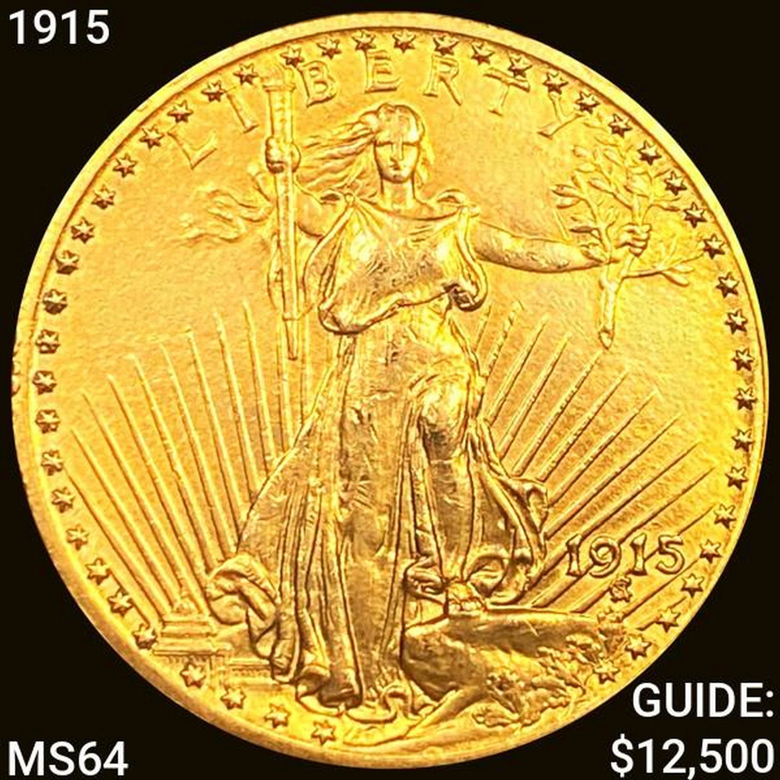 1915 $20 Gold Double Eagle CHOICE BU (1 of 2)
