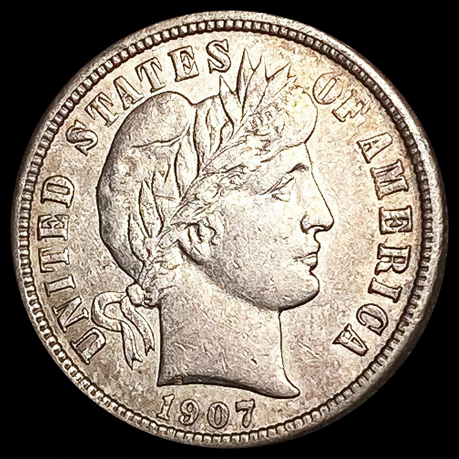 1907-O Barber Dime UNCIRCULATED (1 of 2)