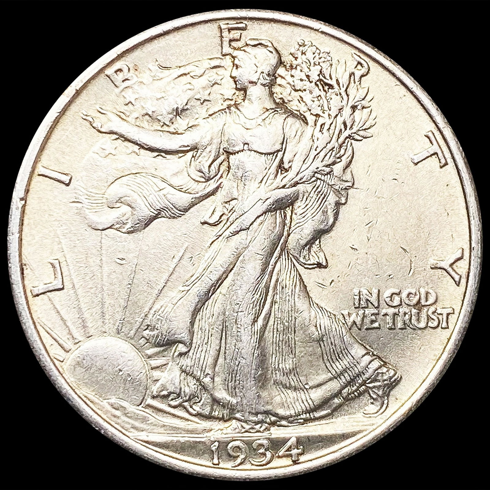 1934 Walking Liberty Half Dollar UNCIRCULATED (1 of 2)