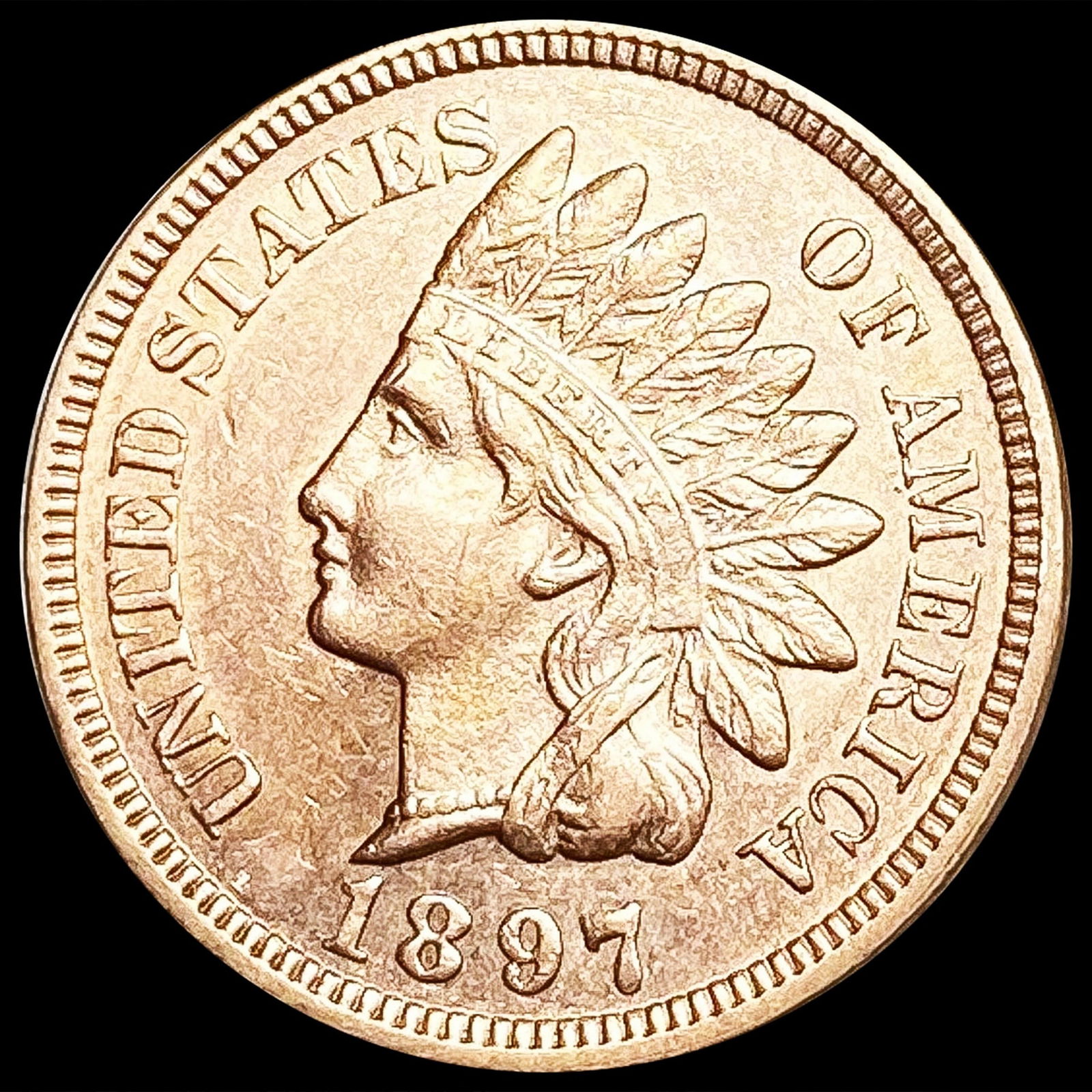 1897 RD Indian Head Cent UNCIRCULATED (1 of 2)