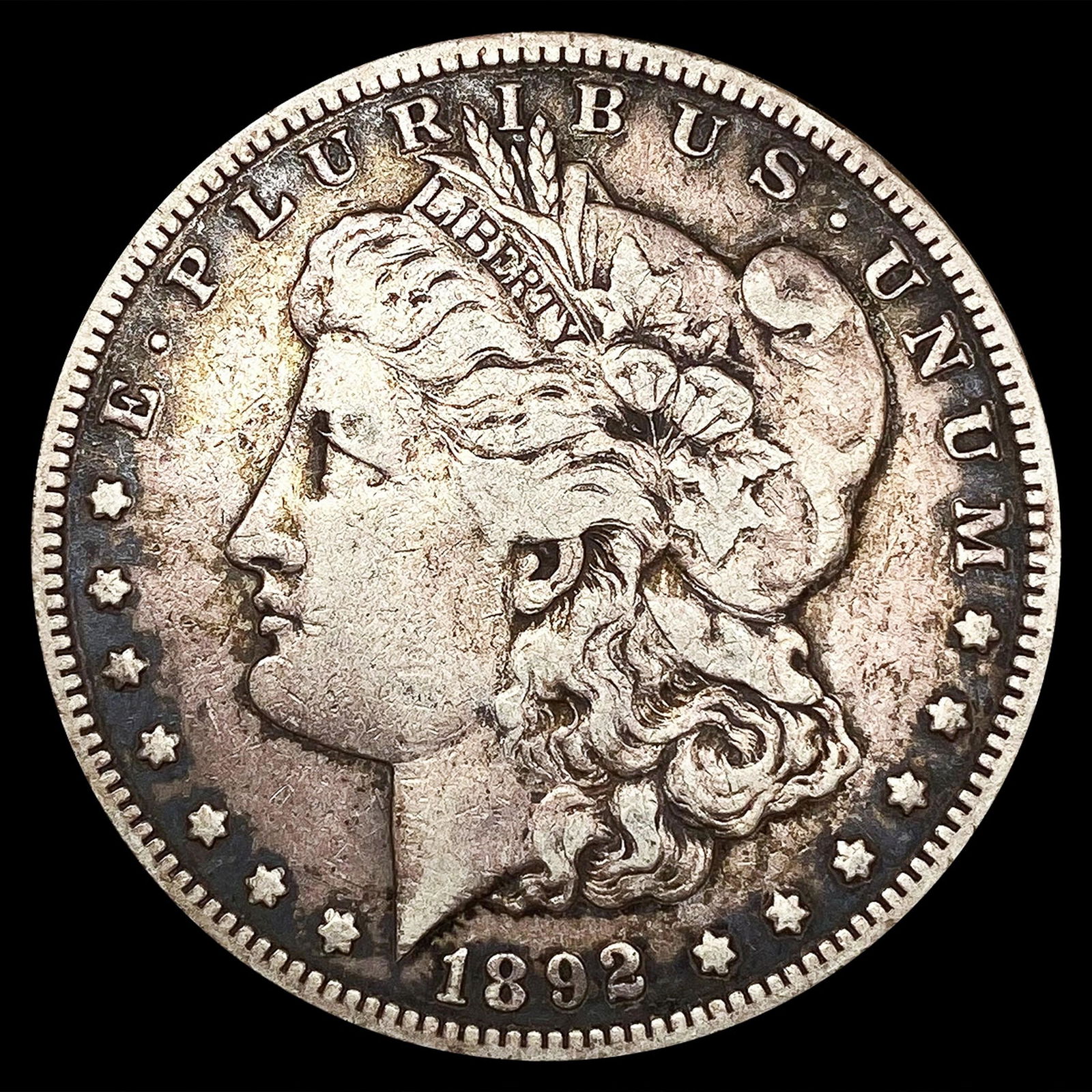 1892-S Morgan Silver Dollar LIGHTLY CIRCULATED (1 of 2)