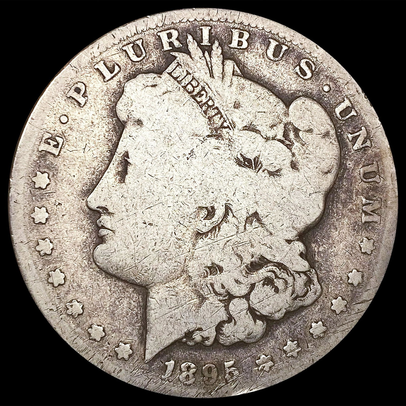 1895-S Morgan Silver Dollar NICELY CIRCULATED (1 of 2)