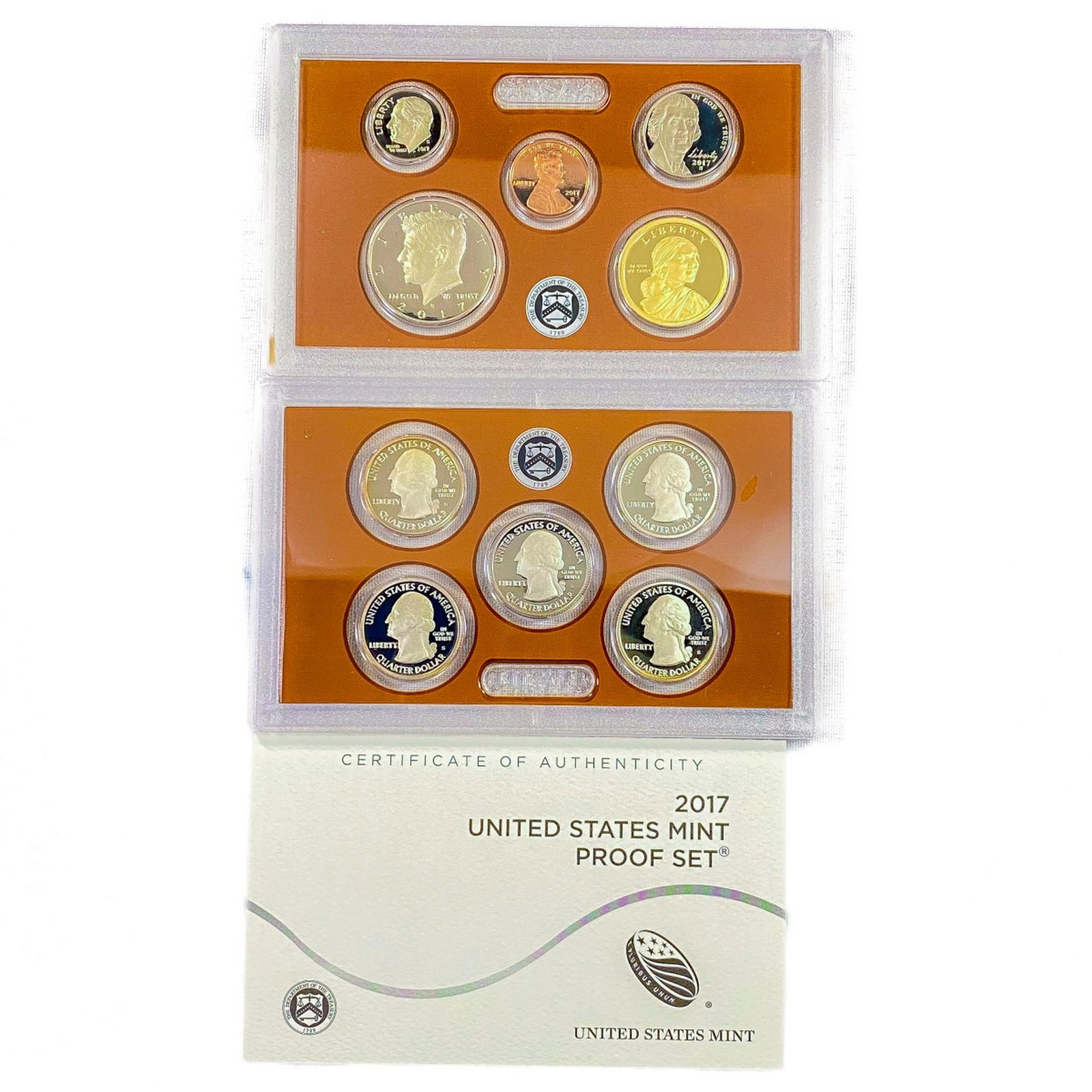 2017 US Silver Proof Set (10 Coins) (1 of 2)
