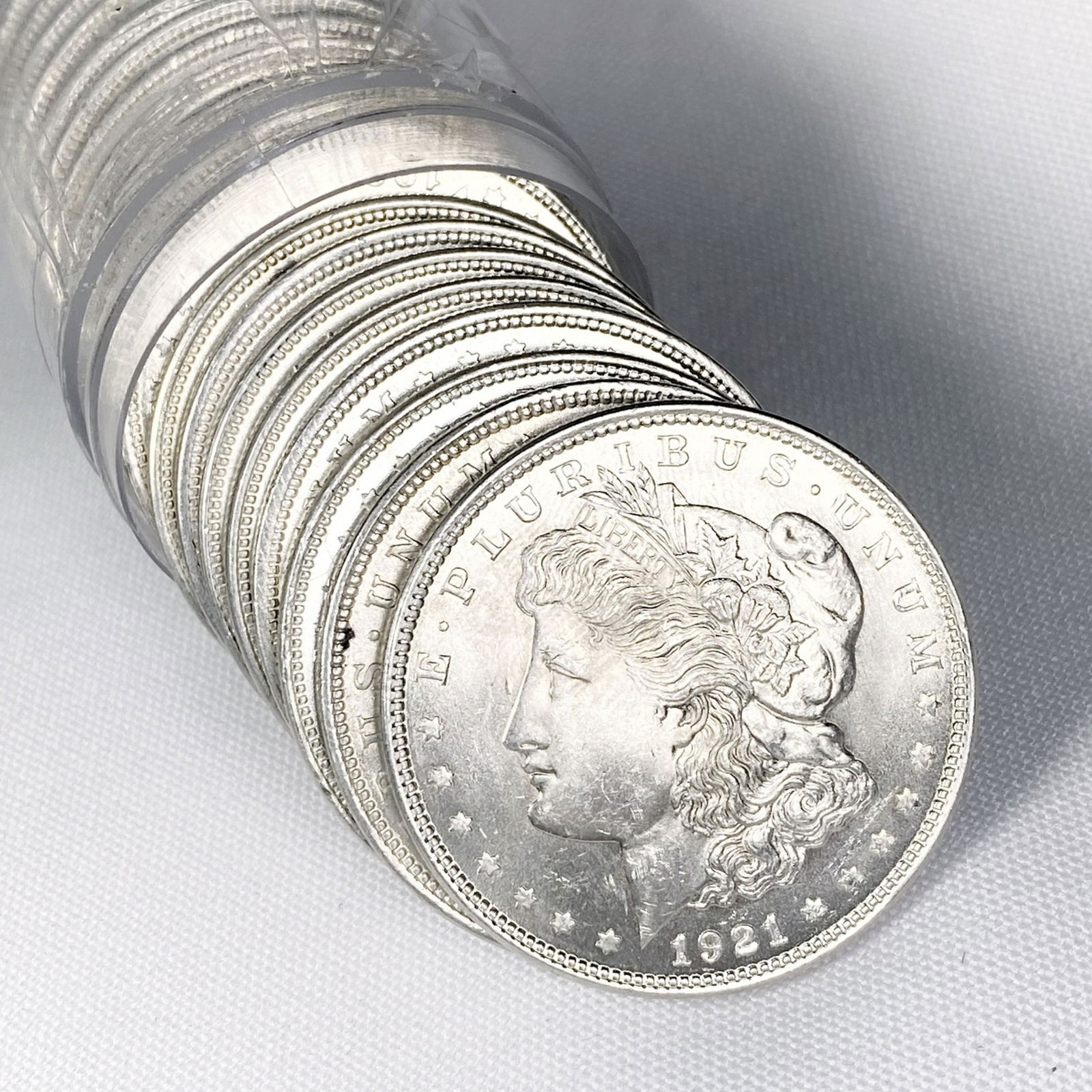 1921 20 Morgan Silver Dollars BU (1 of 4)