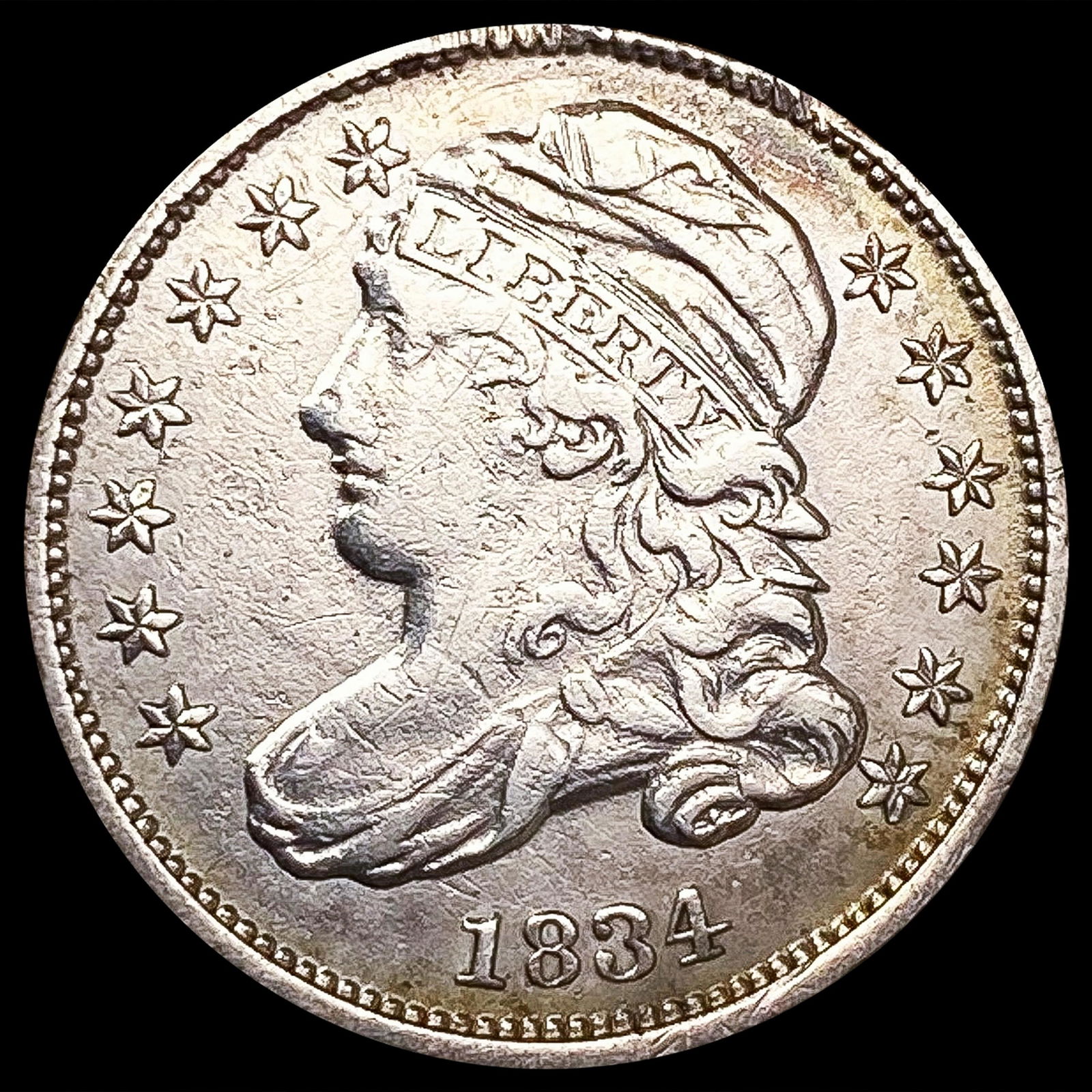 1834 Capped Bust Dime LIGHTLY CIRCULATED (1 of 2)