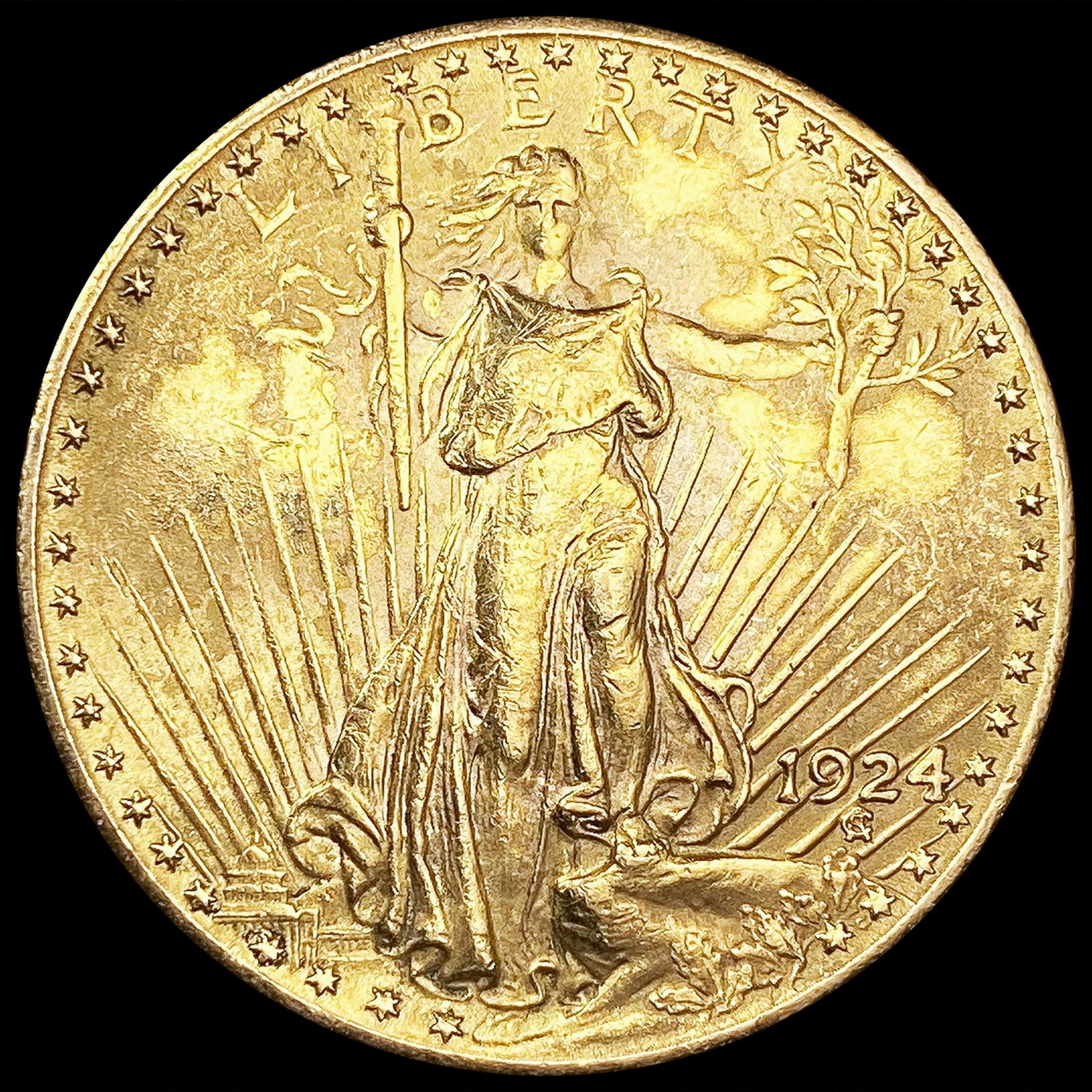 1924 $20 Gold Double Eagle UNCIRCULATED (1 of 2)
