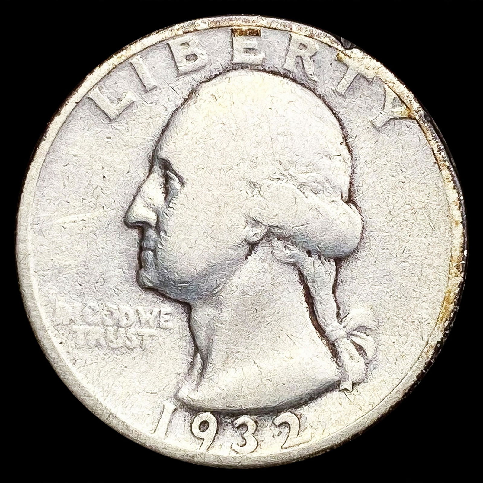 1932-D Washington Silver Quarter NICELY CIRCULATED (1 of 2)