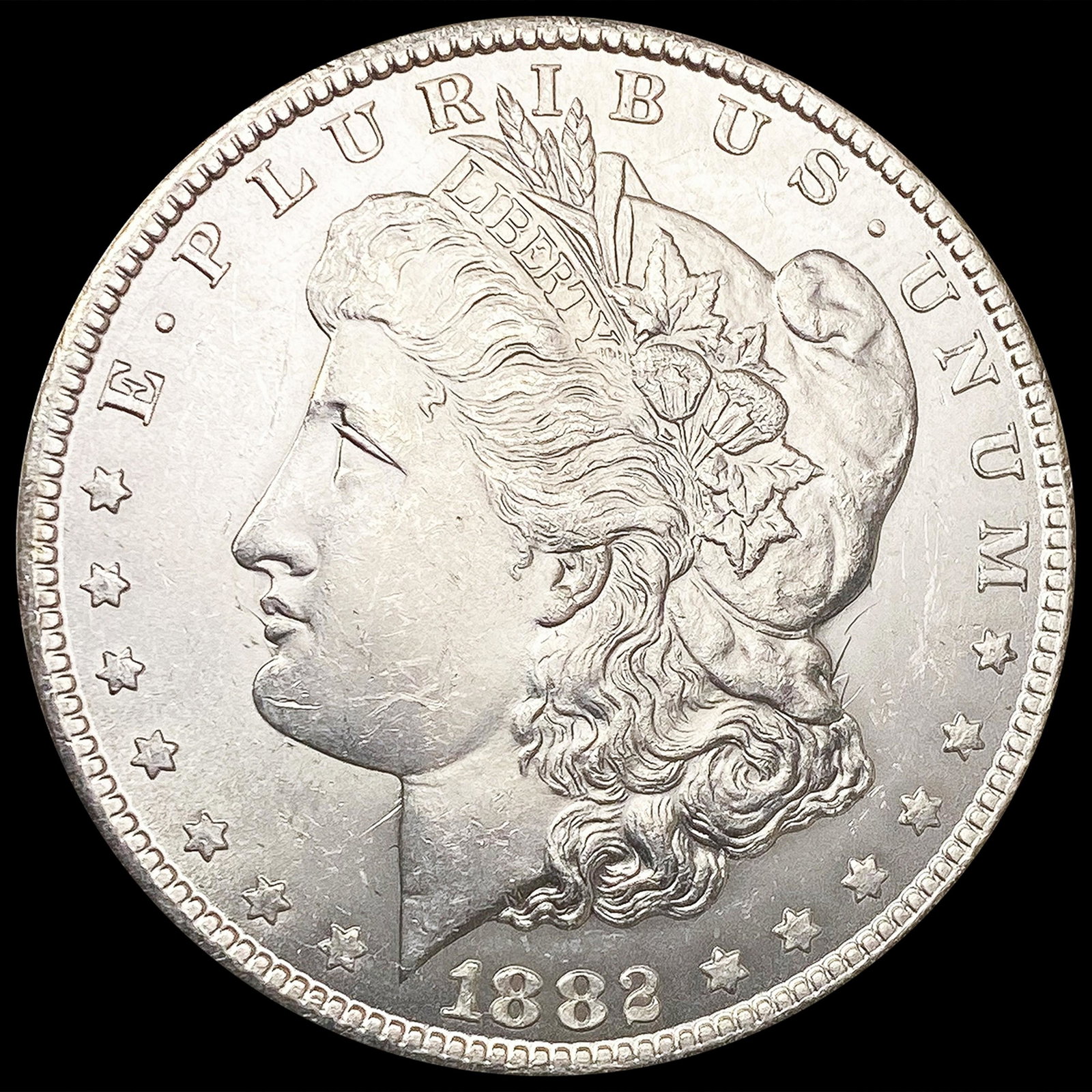 1882-CC Morgan Silver Dollar UNCIRCULATED (1 of 2)