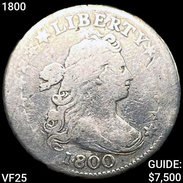 1800 Draped Bust Dime LIGHTLY CIRC (1 of 2)