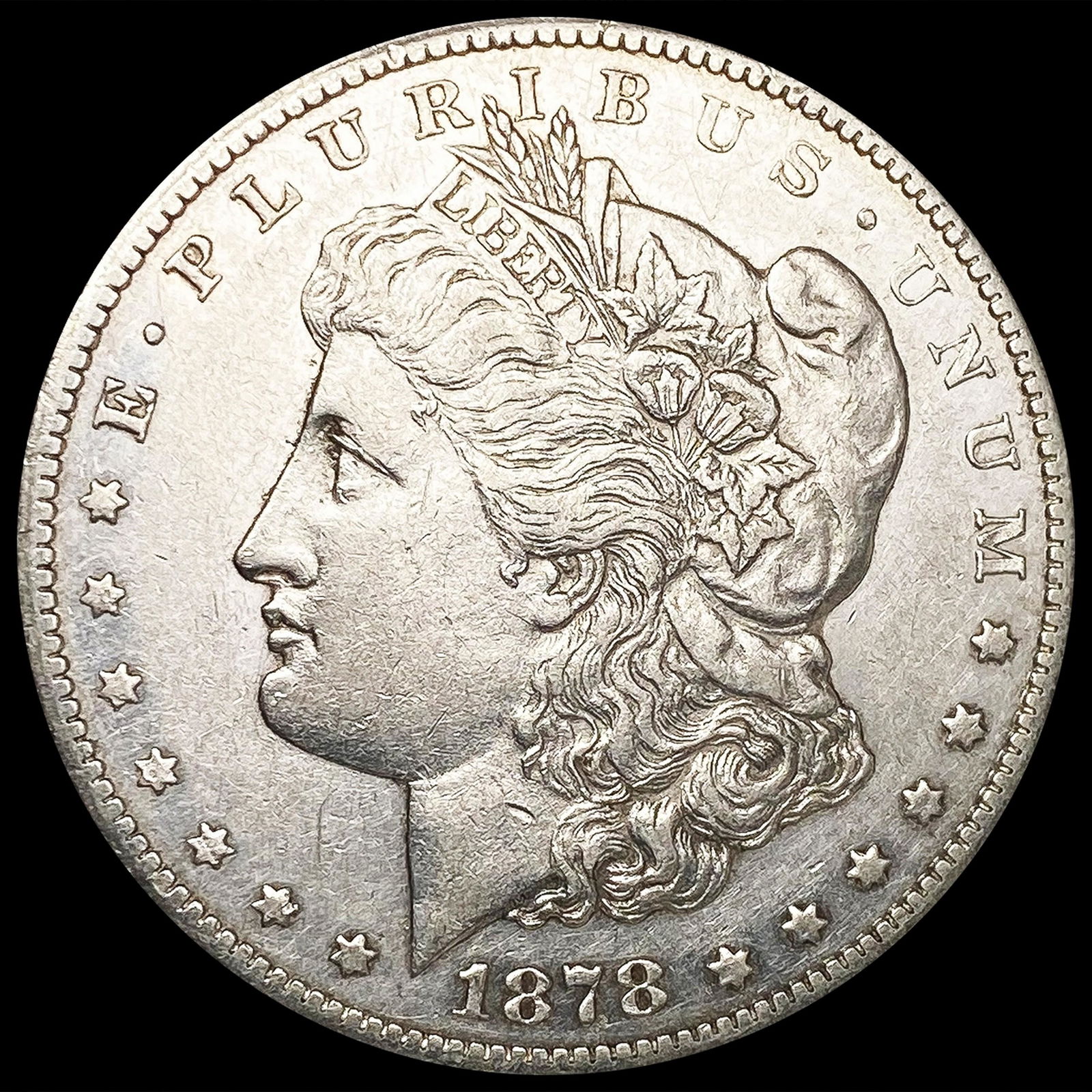 1878-CC Morgan Silver Dollar NEARLY UNCIRCULATED (1 of 2)