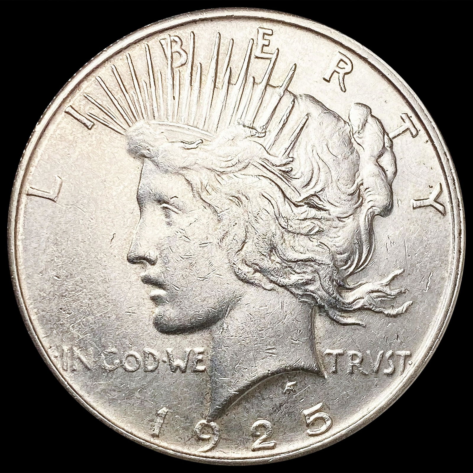 1925-S Silver Peace Dollar UNCIRCULATED (1 of 2)