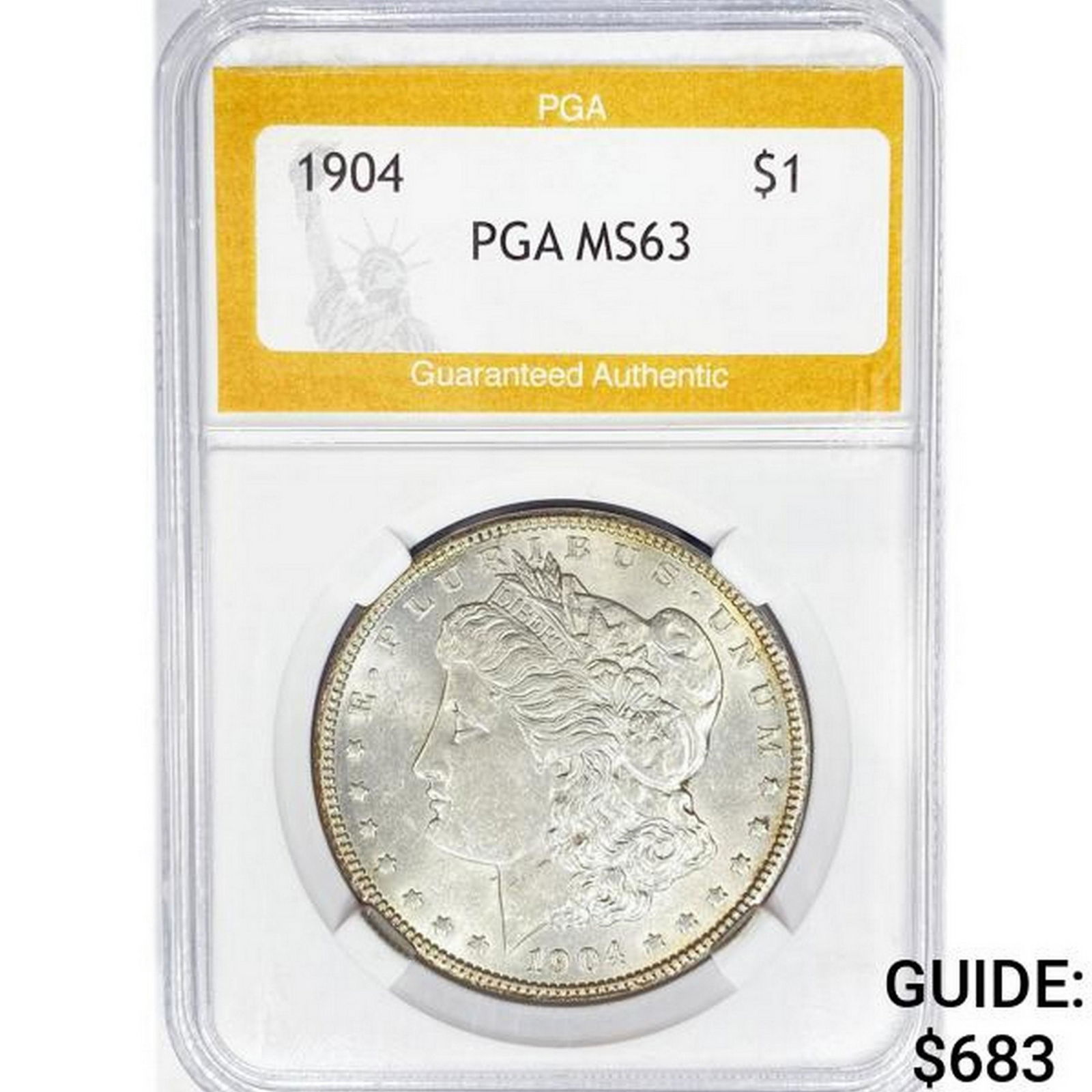 1904 Morgan Silver Dollar PGA MS63 (1 of 2)