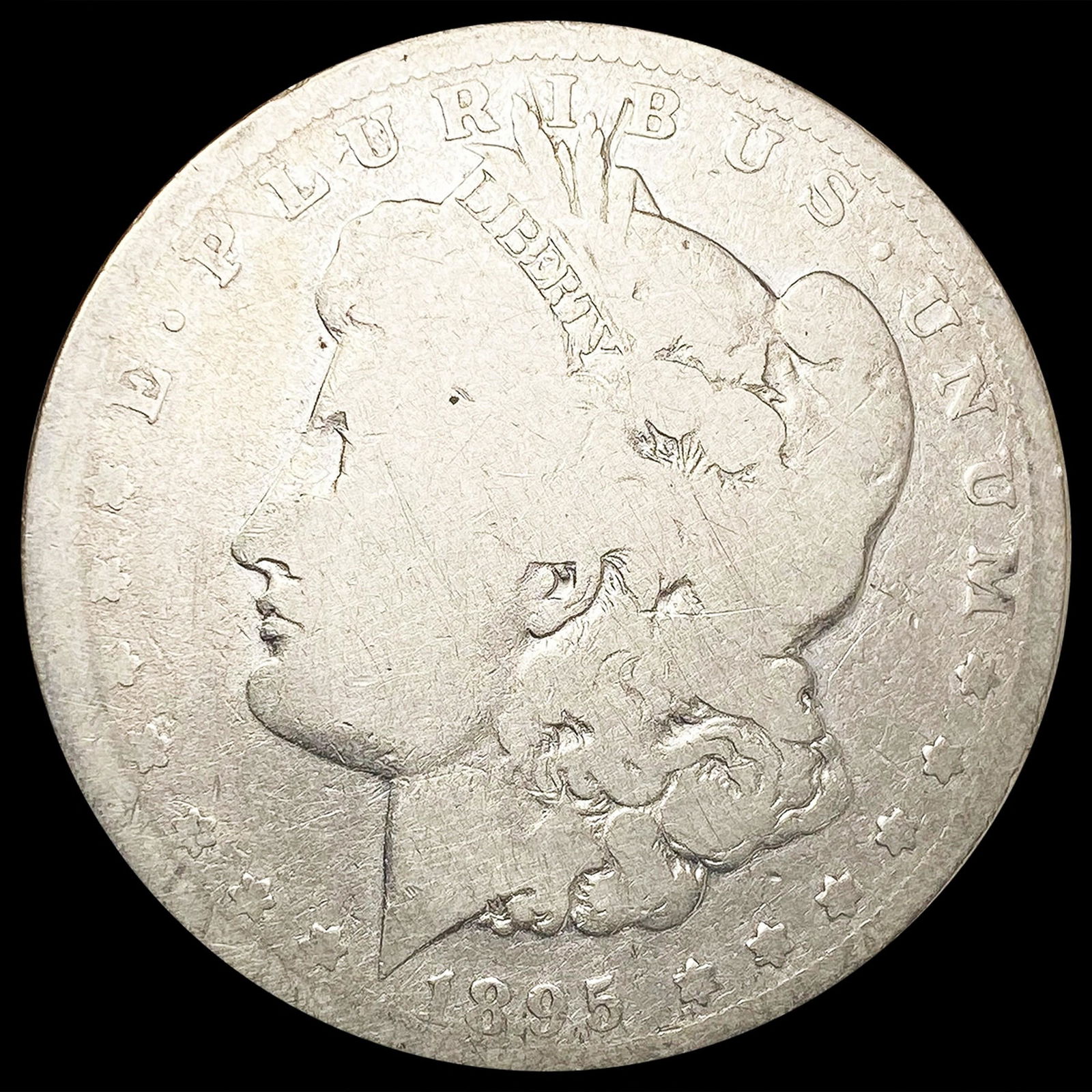 1895-O Morgan Silver Dollar NICELY CIRCULATED (1 of 2)