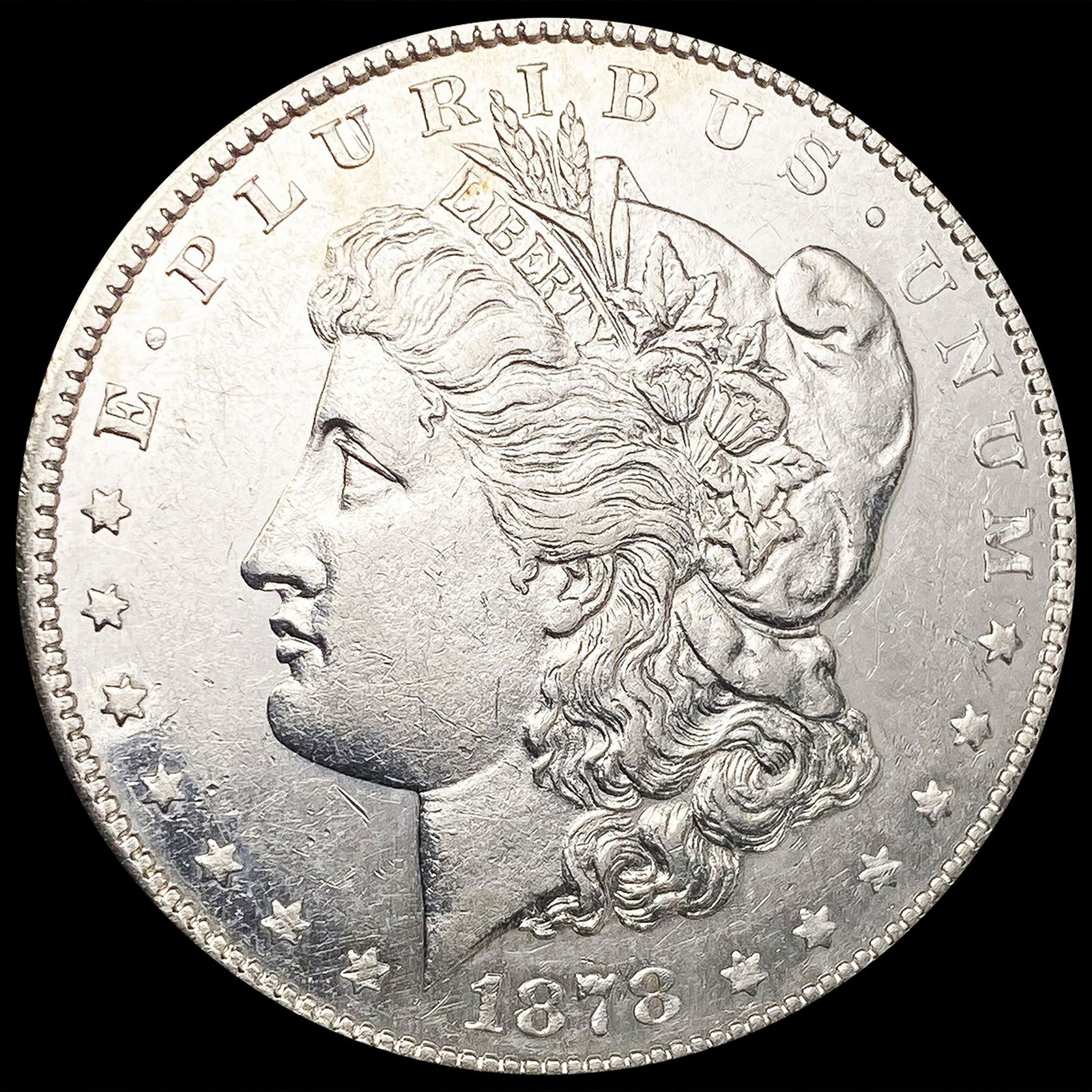1878-S Morgan Silver Dollar CLOSELY UNCIRCULATED (1 of 2)