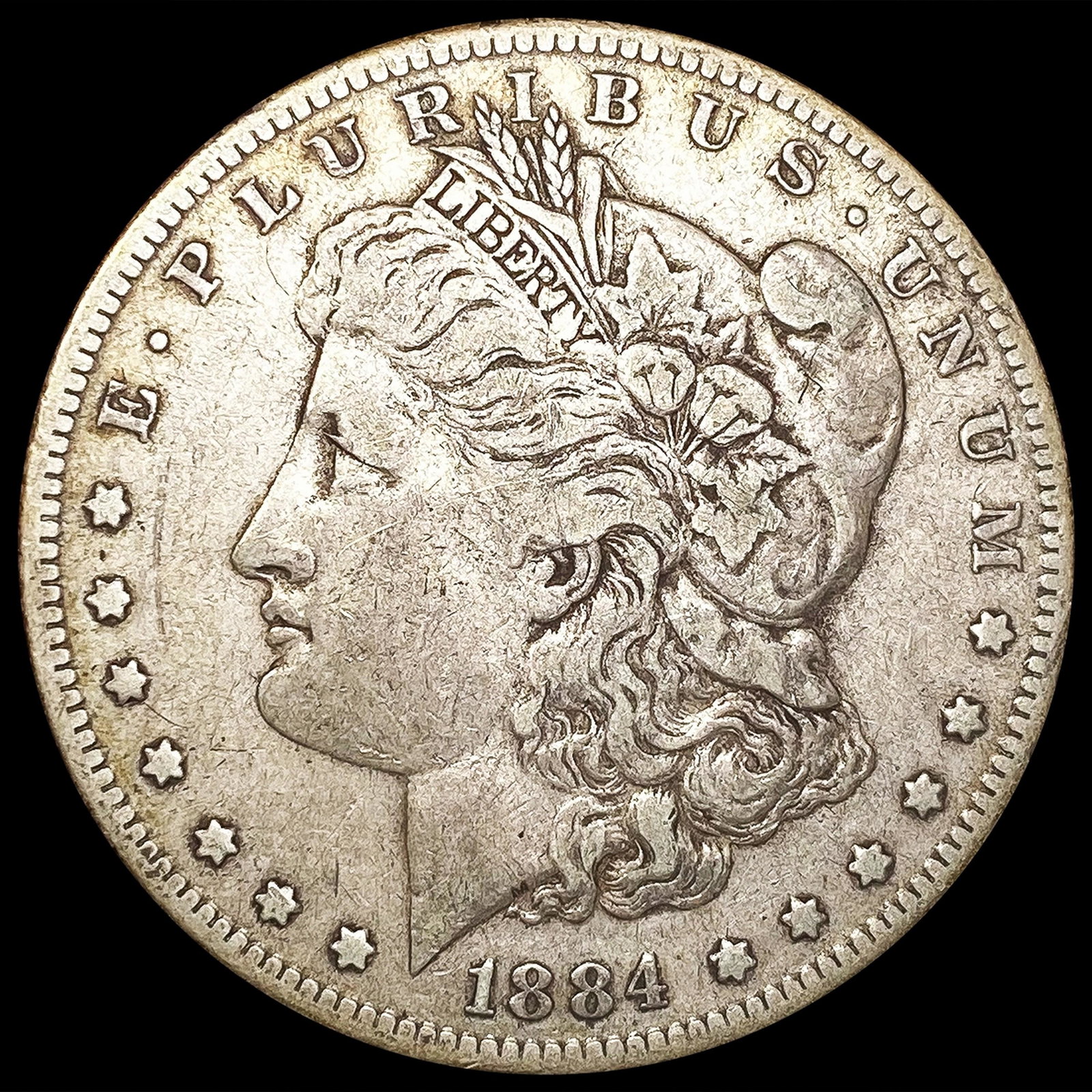 1884-S Morgan Silver Dollar NICELY CIRCULATED (1 of 2)