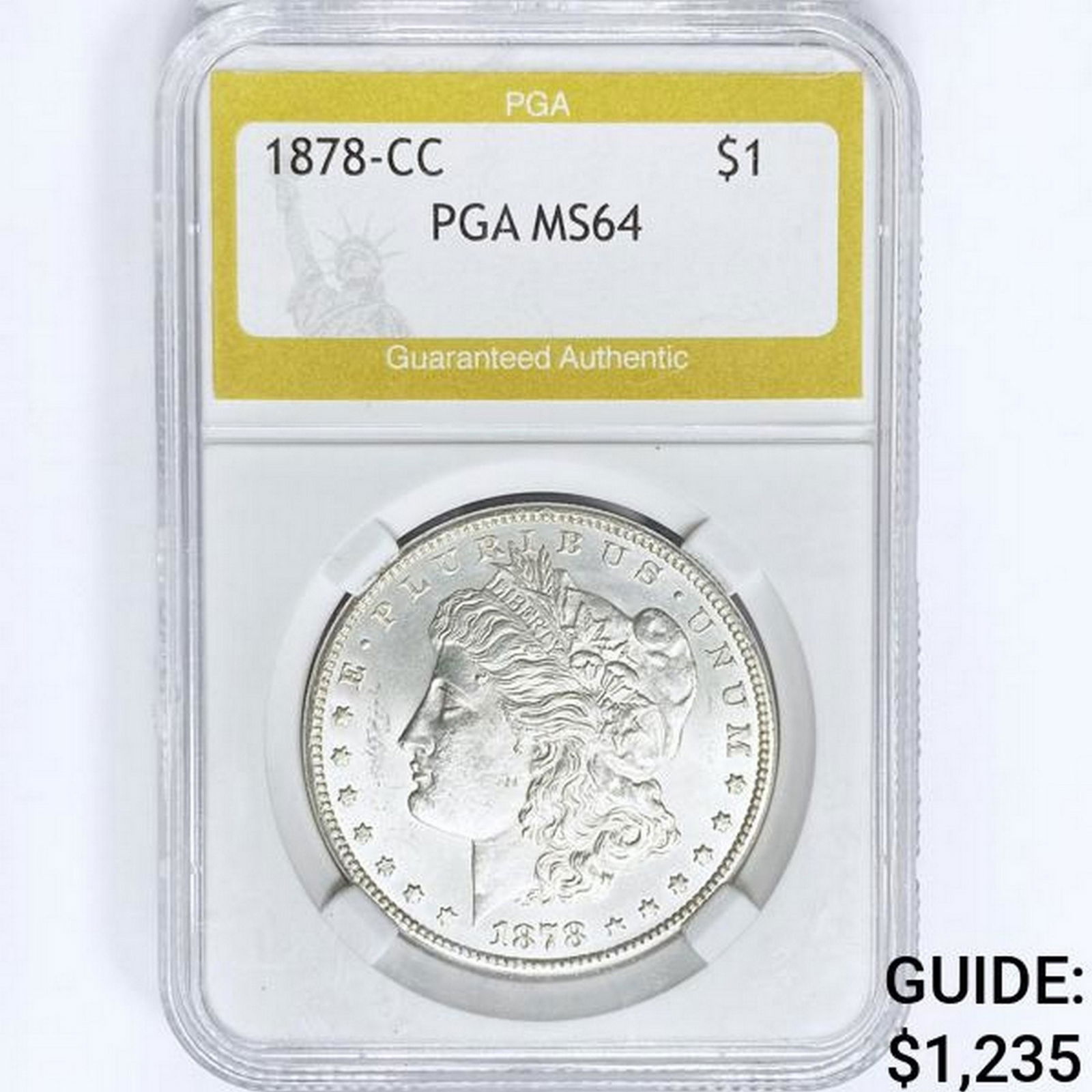 1878-CC Morgan Silver Dollar PGA MS64 (1 of 2)