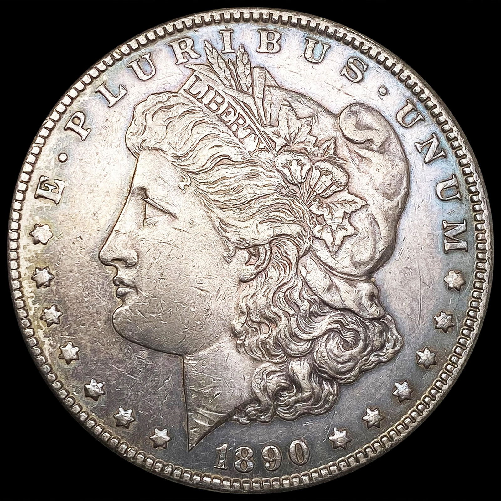 1890-CC Morgan Silver Dollar CLOSELY UNCIRCULATED (1 of 2)