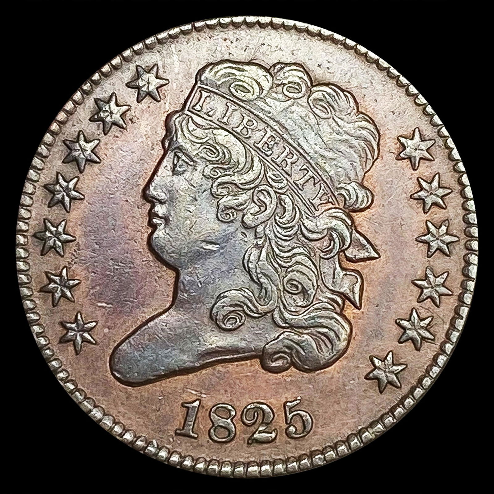 1825 Classic Head Half Cent UNCIRCULATED (1 of 2)