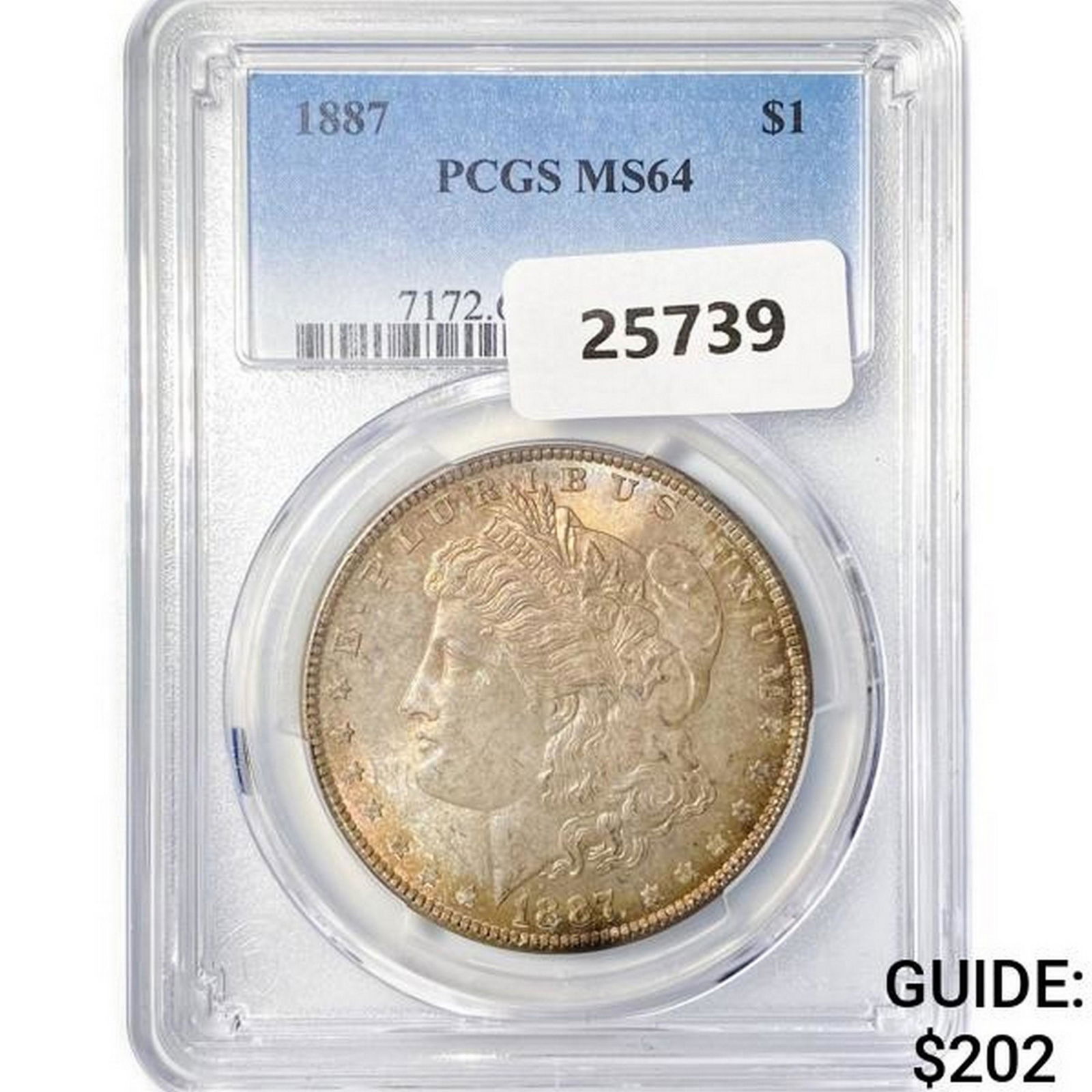 1887 Morgan Silver Dollar PCGS MS64 (1 of 2)