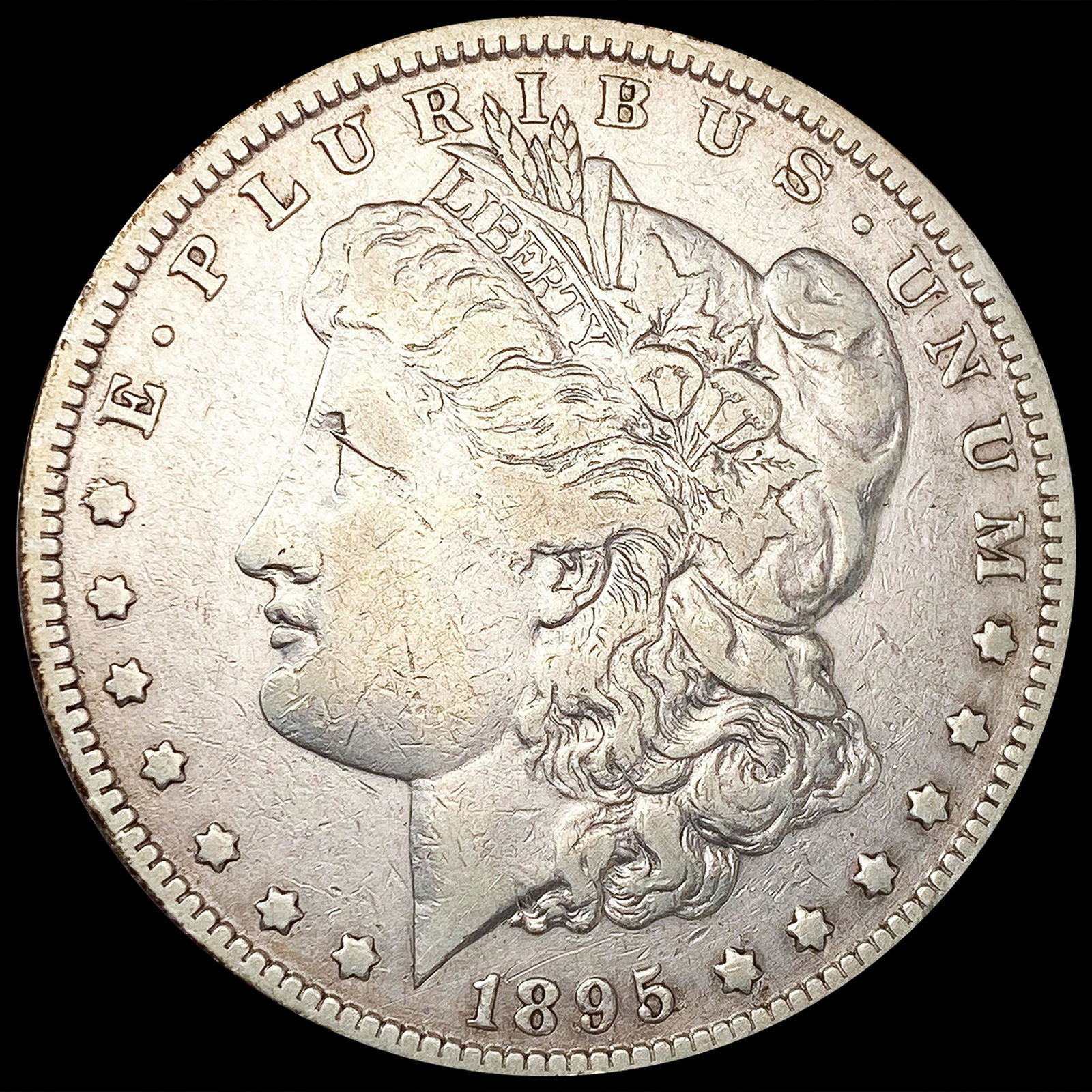 1895-O Morgan Silver Dollar NEARLY UNCIRCULATED (1 of 2)