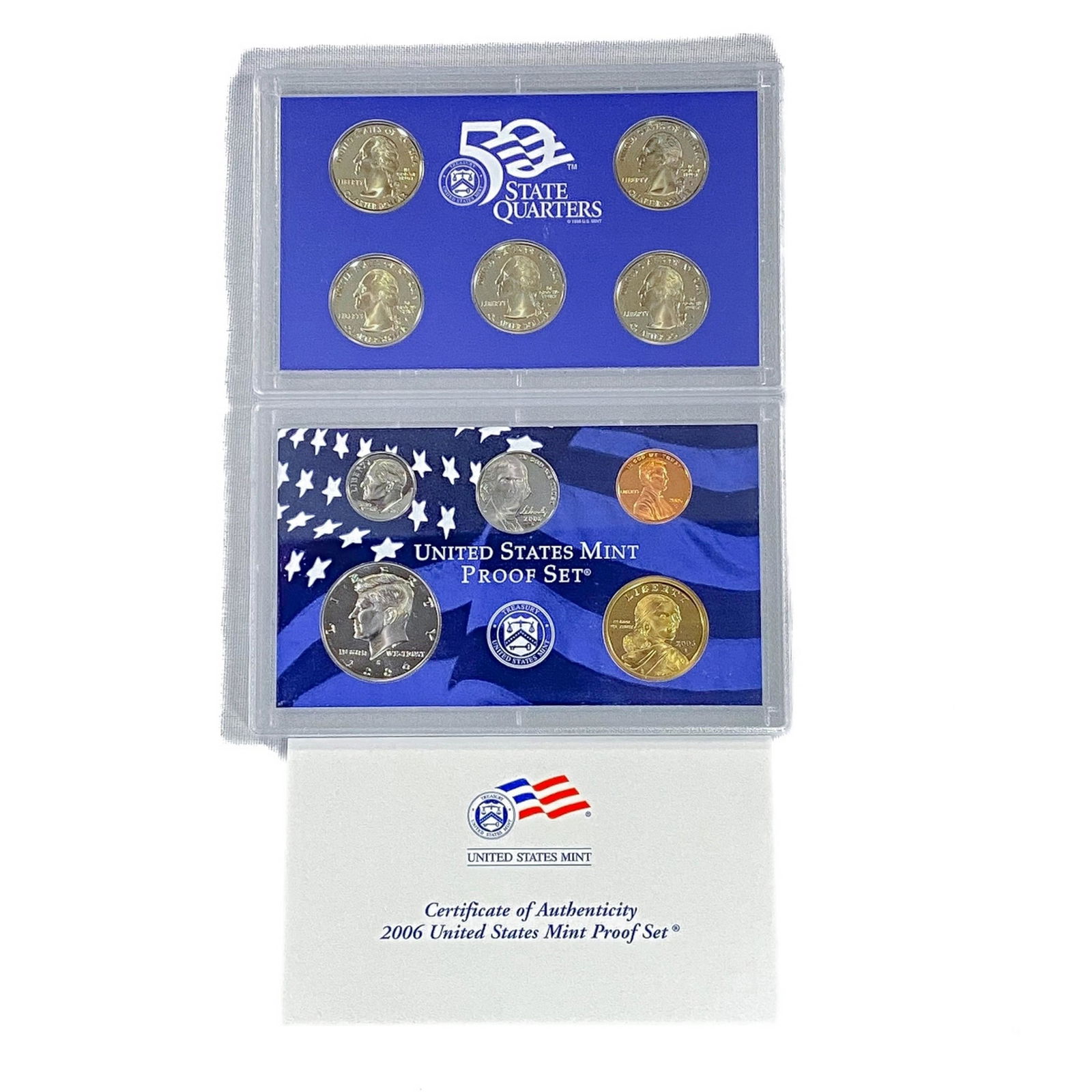 2006 US Silver Proof Set (10 Coins) (1 of 2)