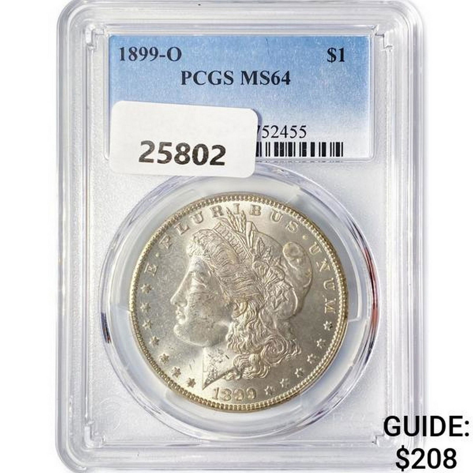 1899-O Morgan Silver Dollar PCGS MS64 (1 of 2)