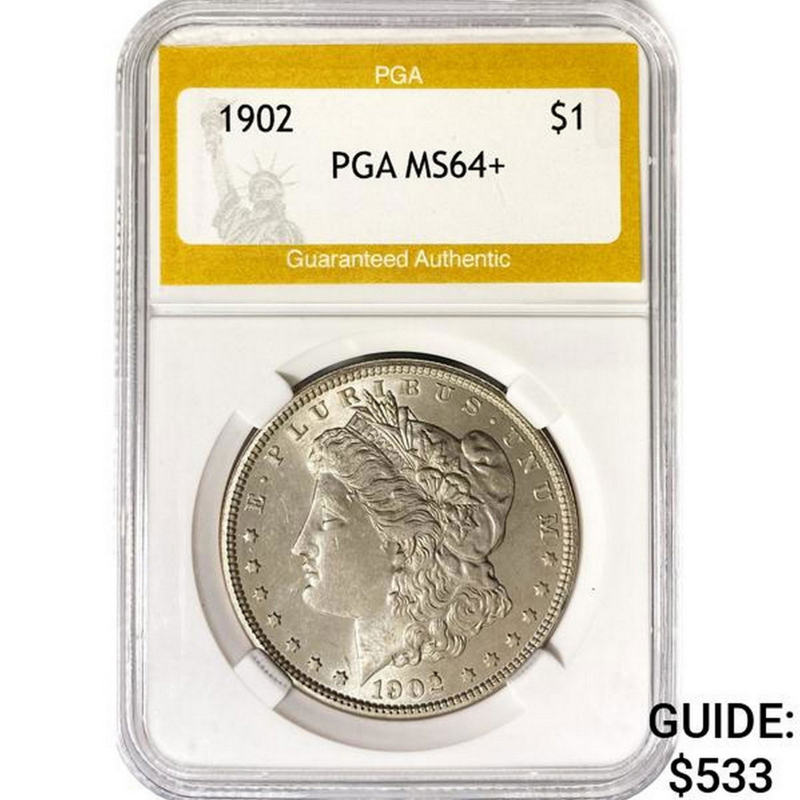 1902 Morgan Silver Dollar PGA MS64+ (1 of 2)