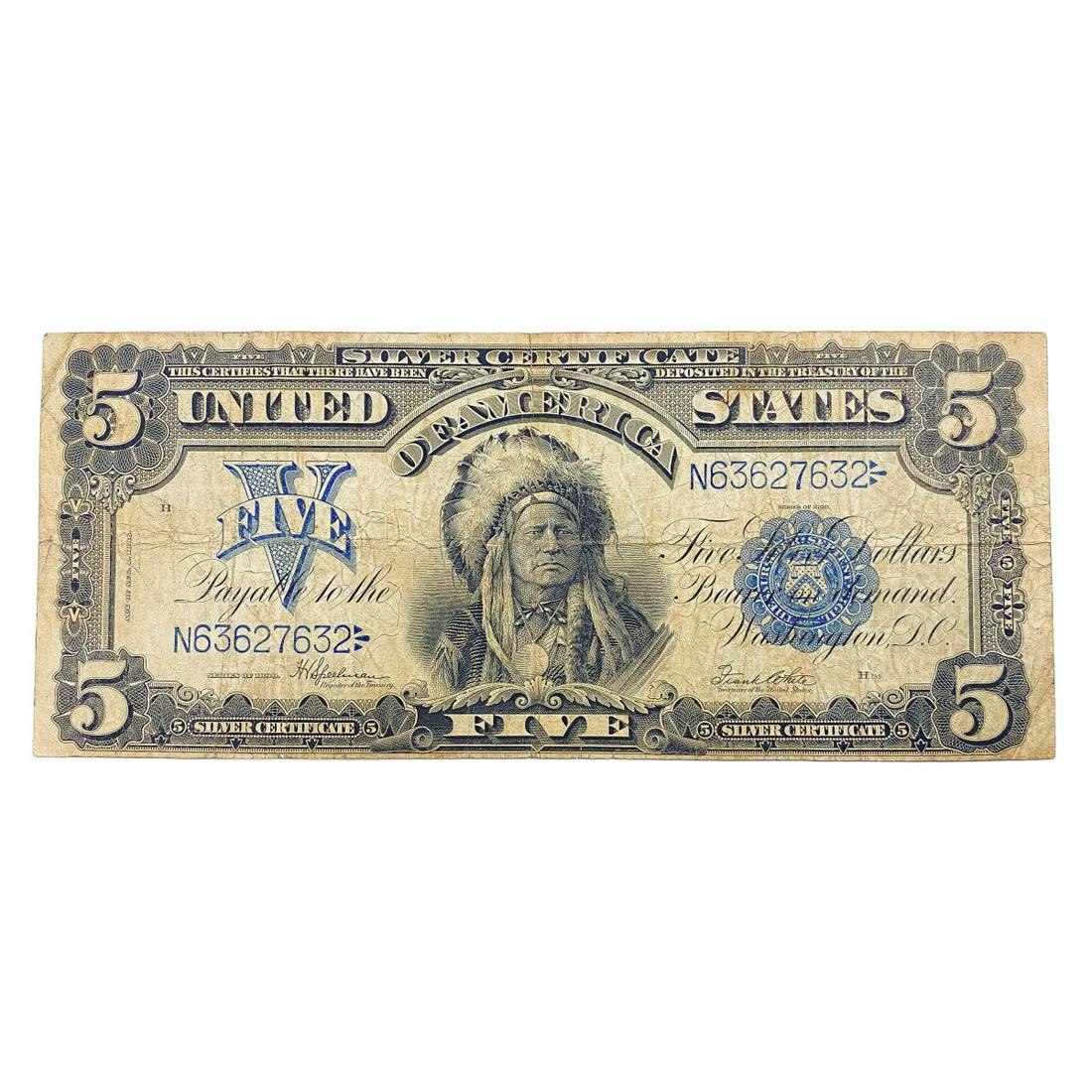 1899 LG $5 Silver Cert. (1 of 2)