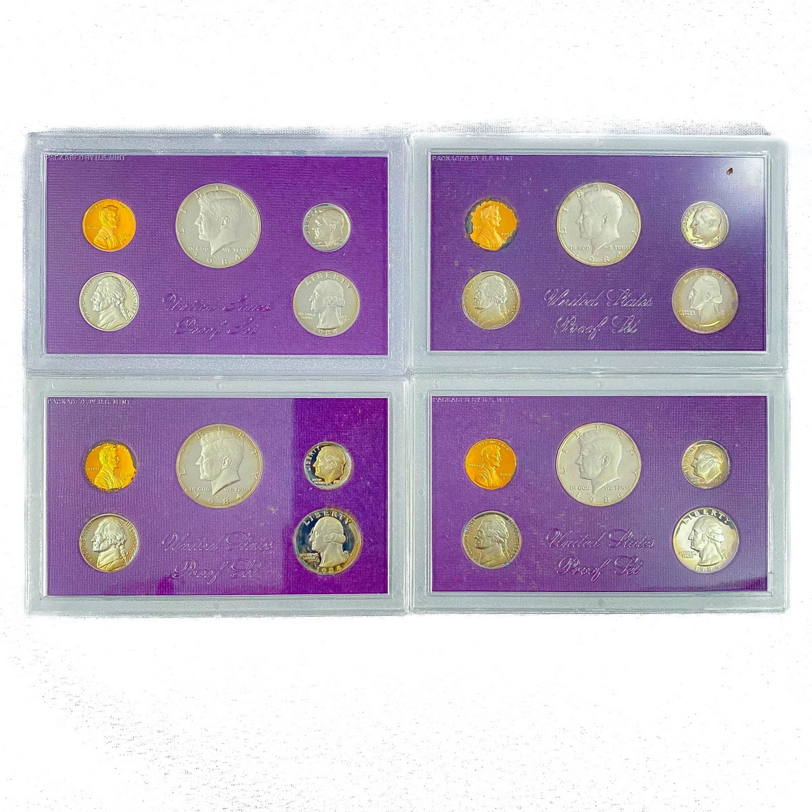 1984 US Proof Coins Sets (20 Coins) (1 of 2)