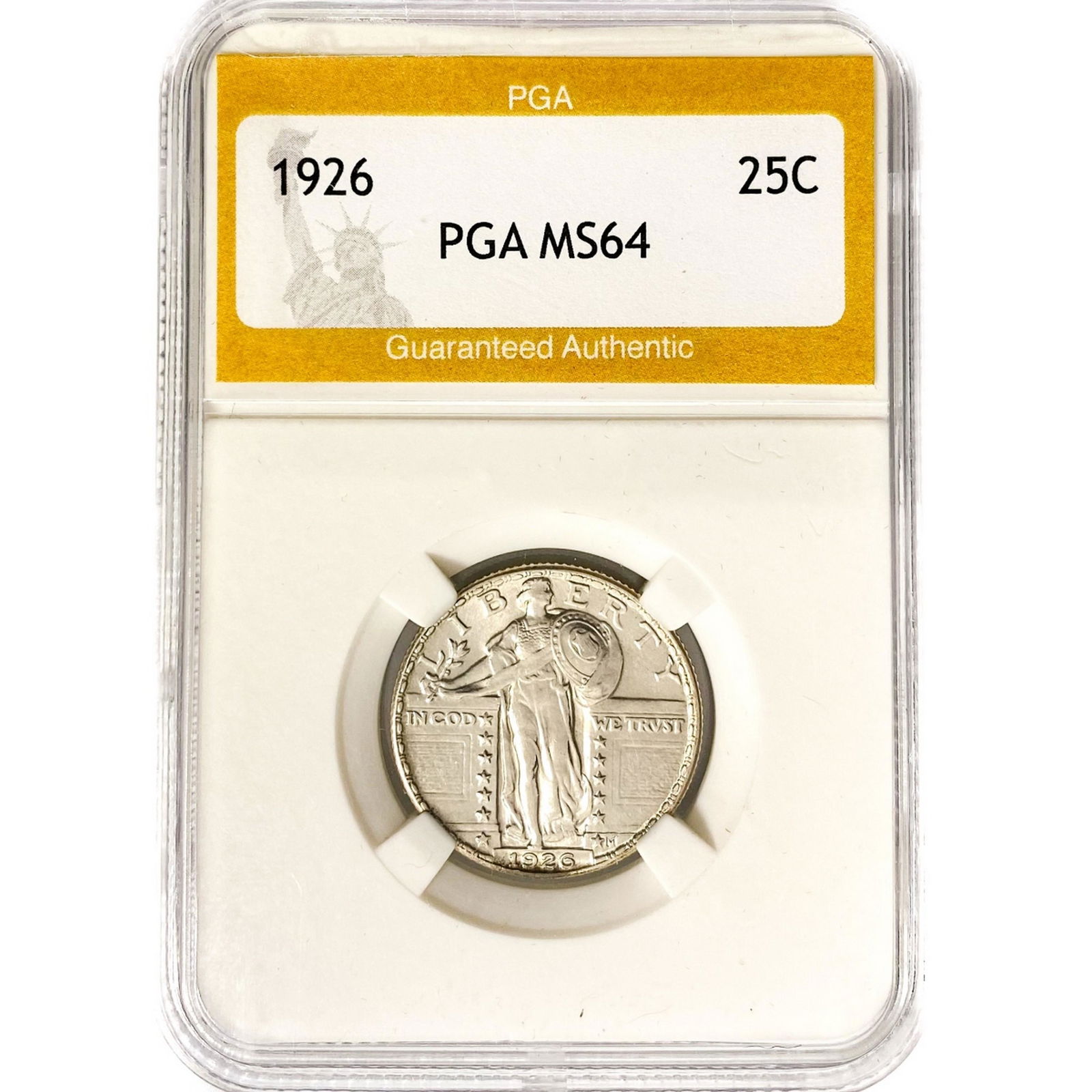 1926 Standing Liberty Quarter PGA MS64 (1 of 2)