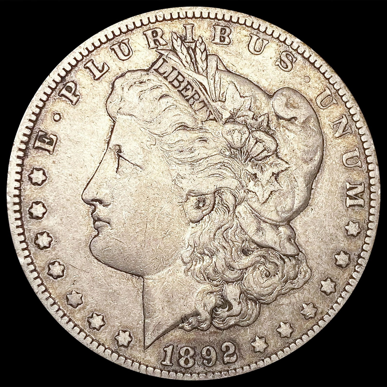 1892-O Morgan Silver Dollar LIGHTLY CIRCULATED (1 of 2)