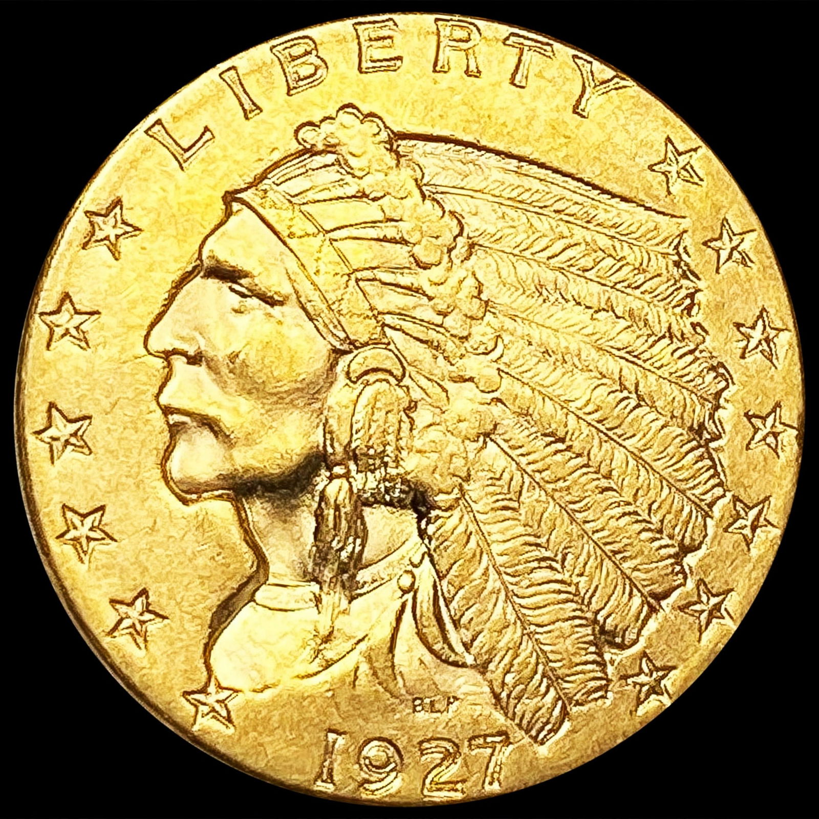1927 $2.50 Gold Quarter Eagle UNCIRCULATED (1 of 2)