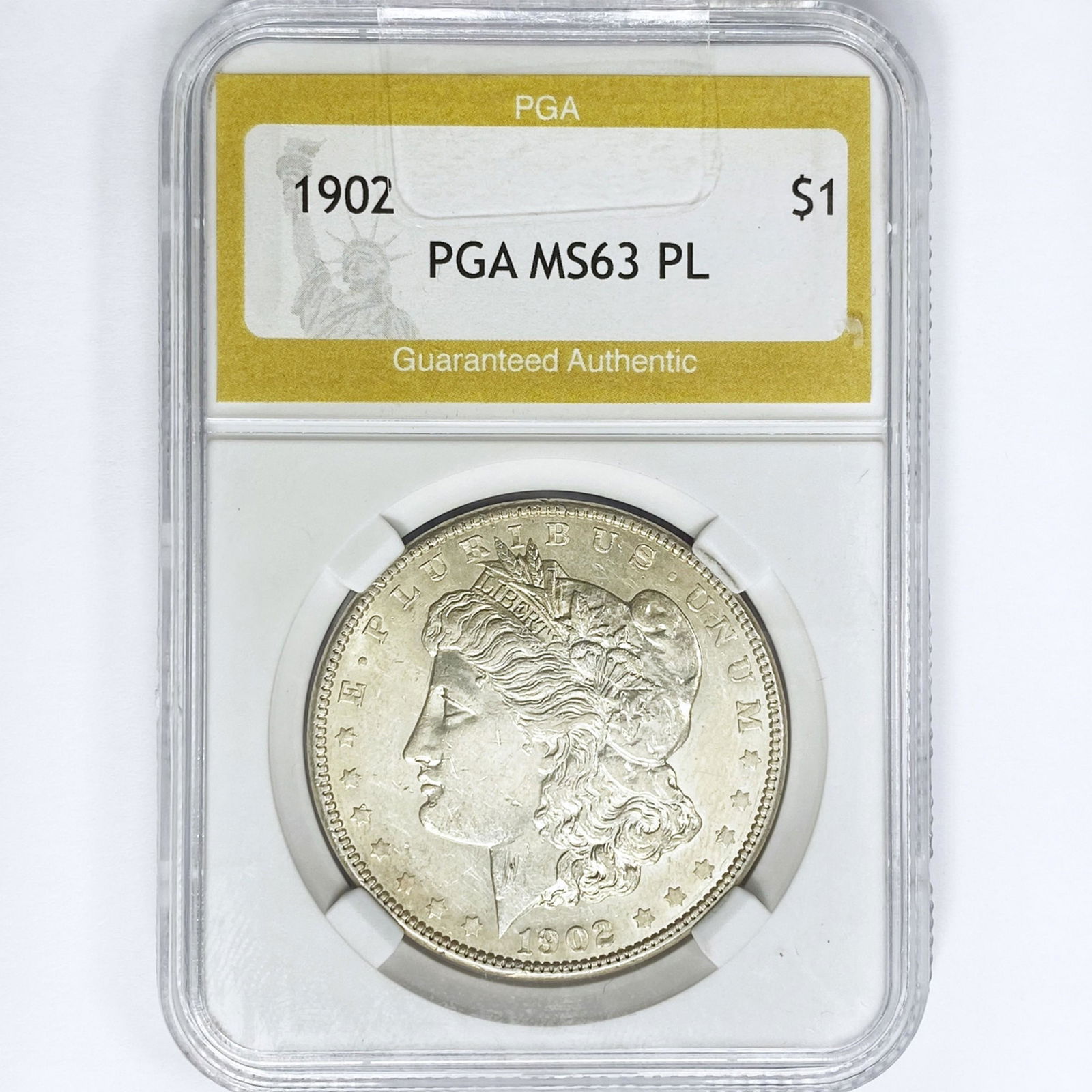 1902 Morgan Silver Dollar PGA MS63 PL (1 of 2)