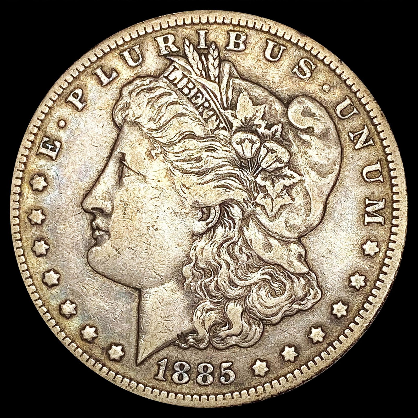 1885-CC Morgan Silver Dollar LIGHTLY CIRCULATED (1 of 2)