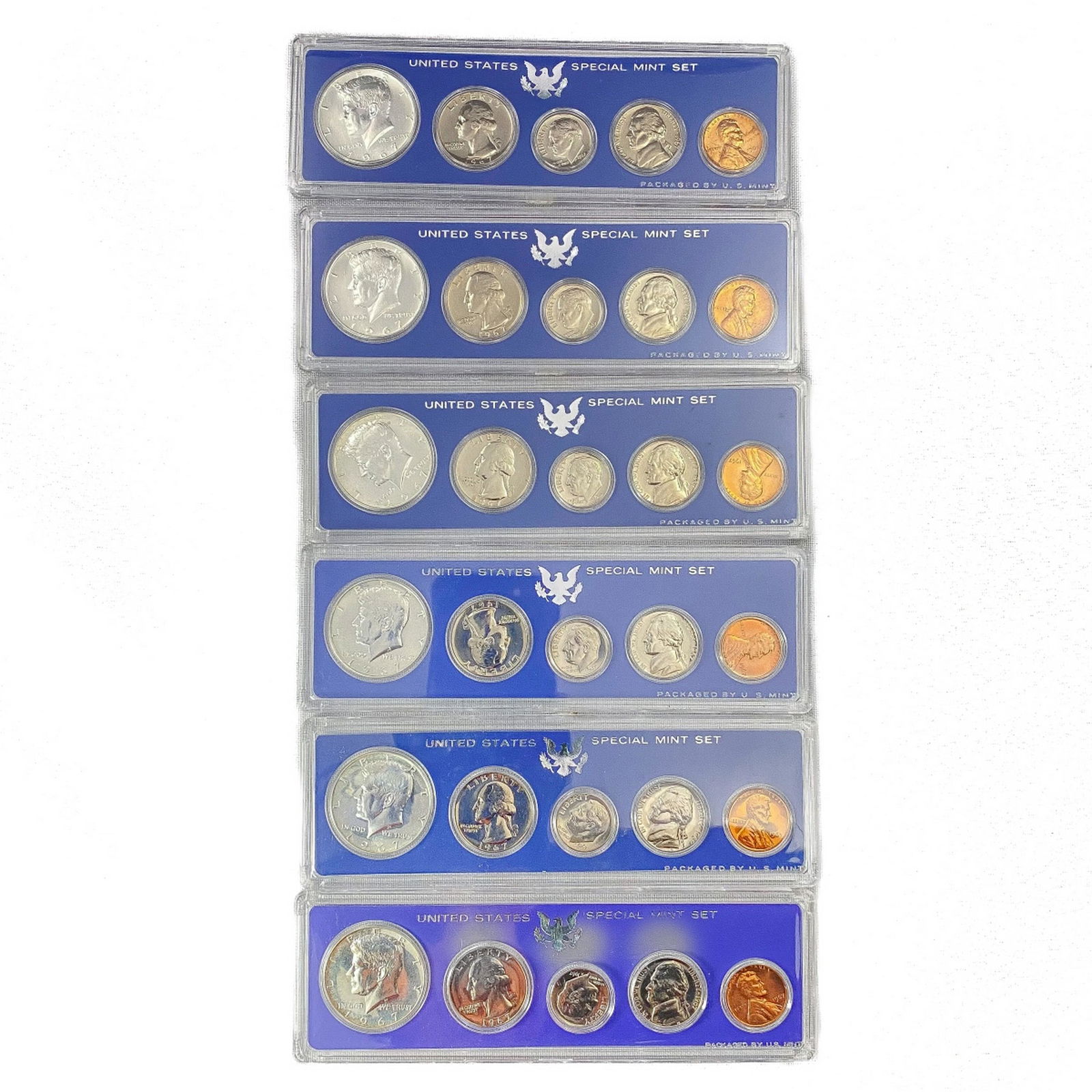 1967 US Mint Coin Sets (30 Coins) (1 of 2)