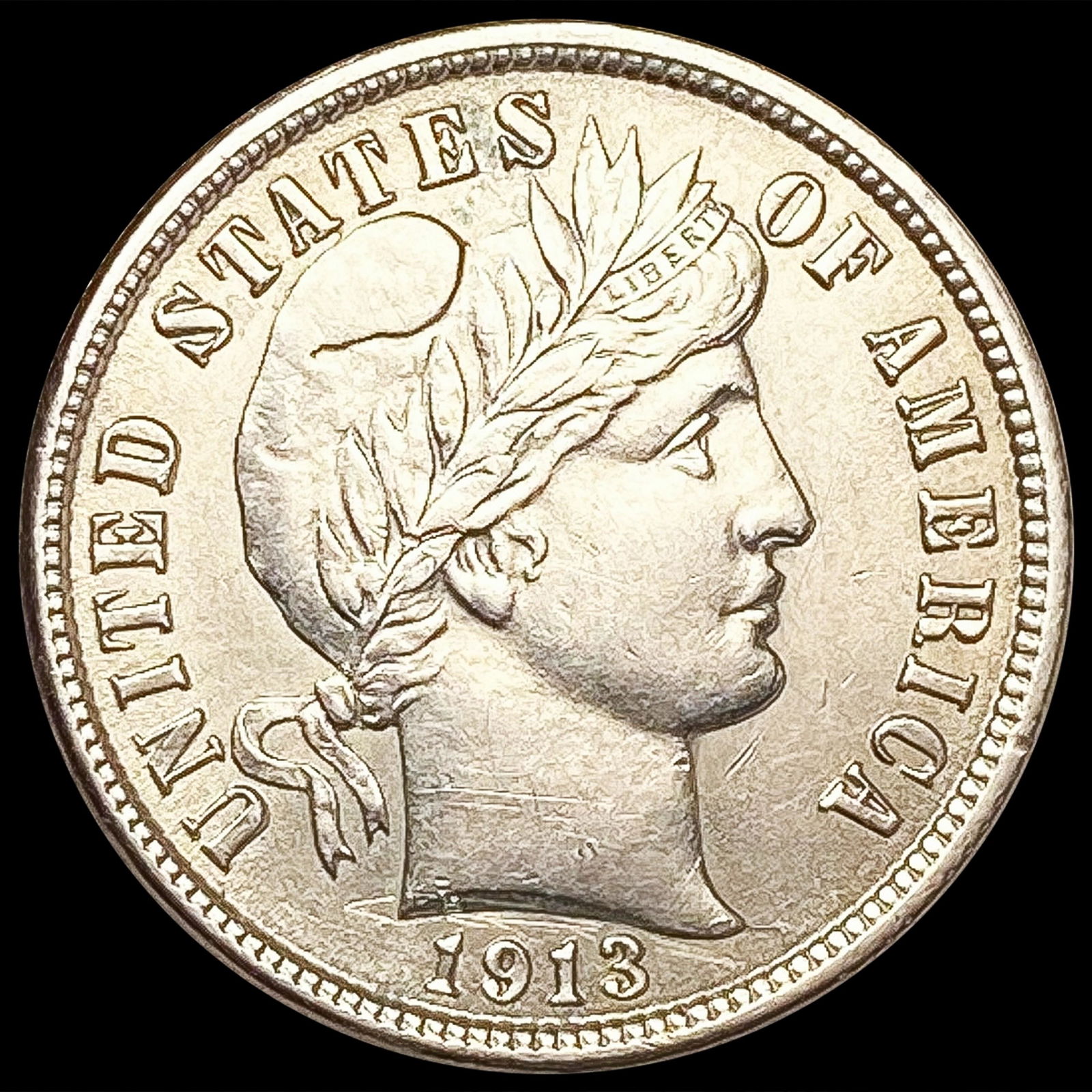 1913 Barber Dime UNCIRCULATED (1 of 2)