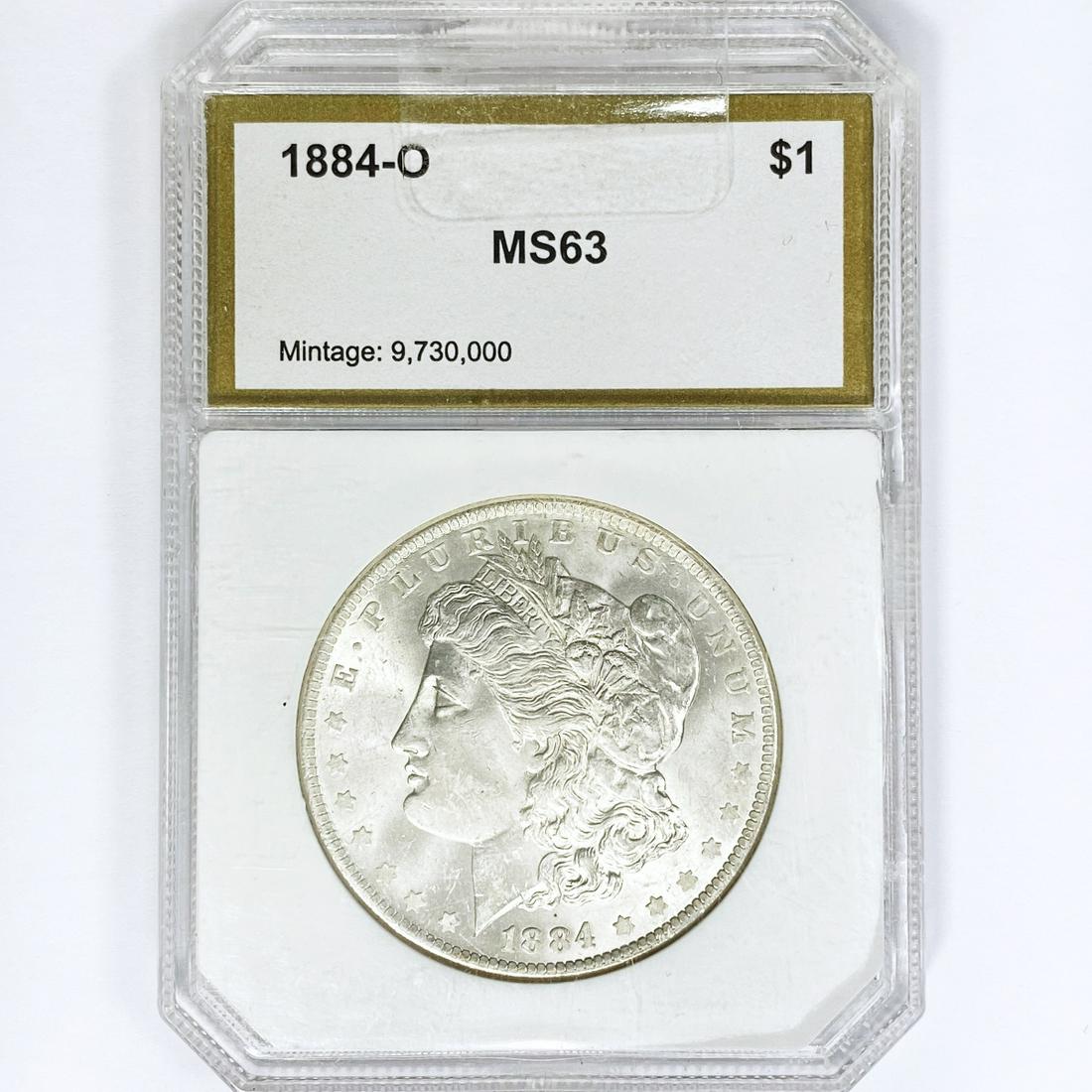 1884-O Morgan Silver Dollar PCI MS63 (1 of 2)