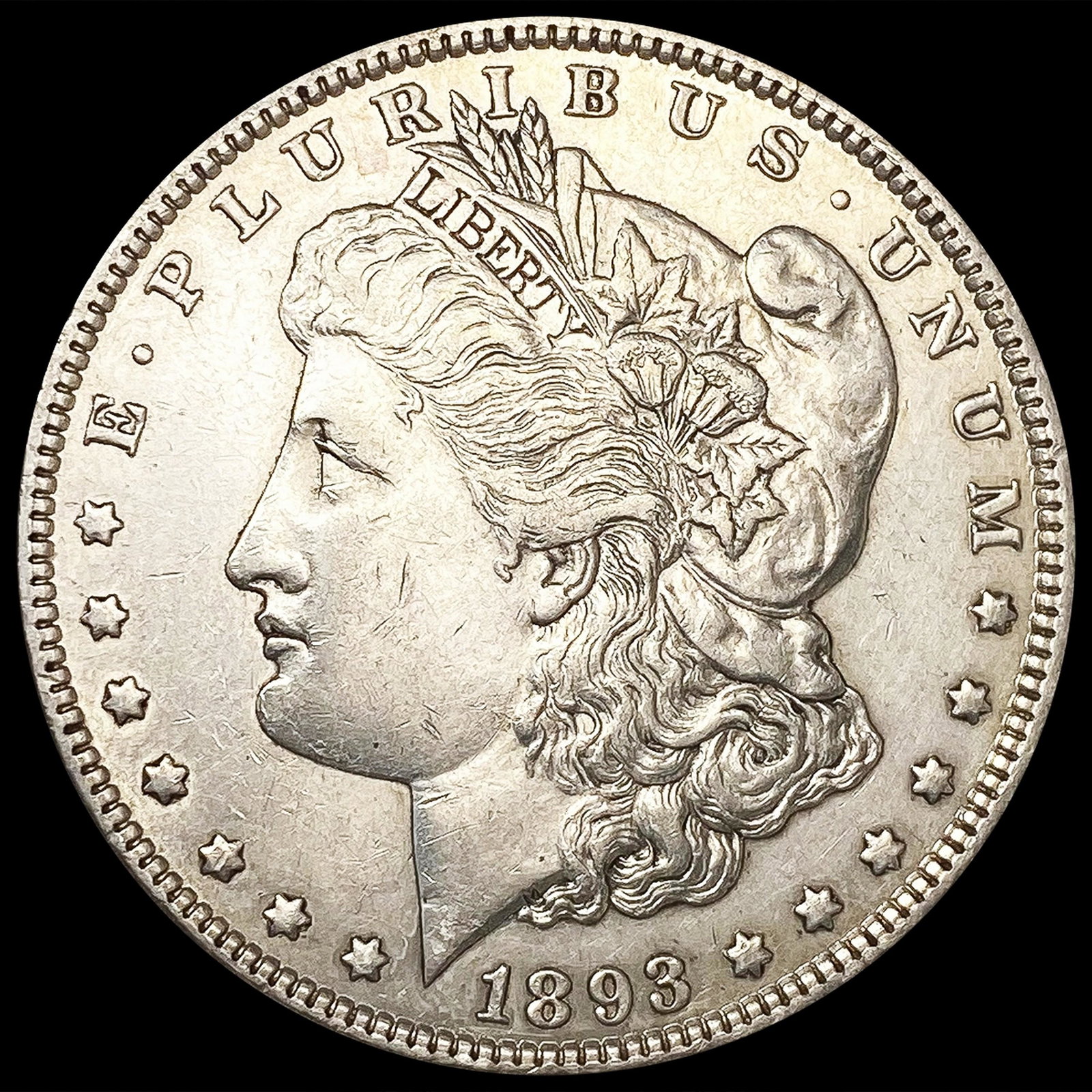 1893 Morgan Silver Dollar UNCIRCULATED: 1893 Morgan Silver Dollar UNCIRCULATED