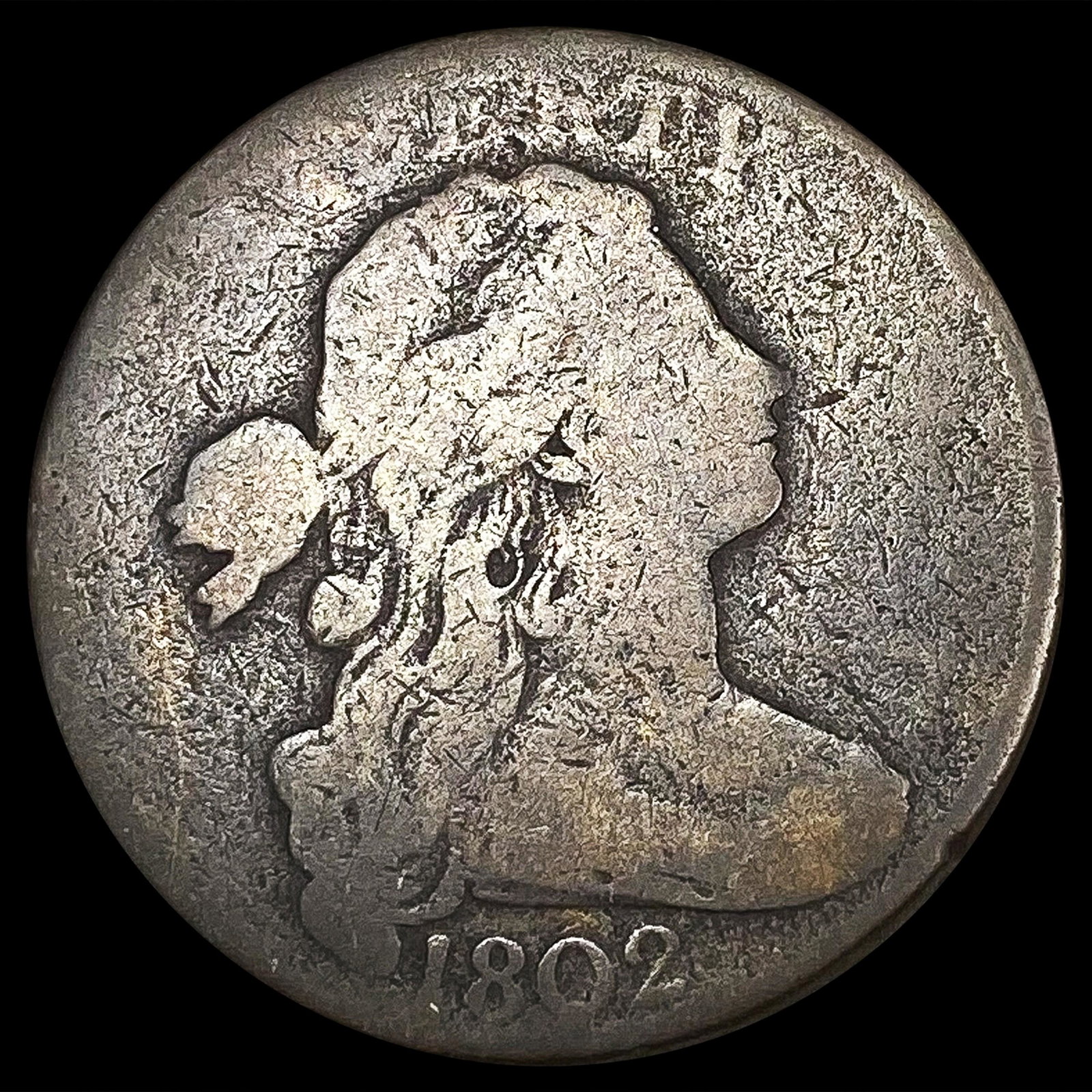 1802 Large Cent NICELY CIRCULATED (1 of 2)