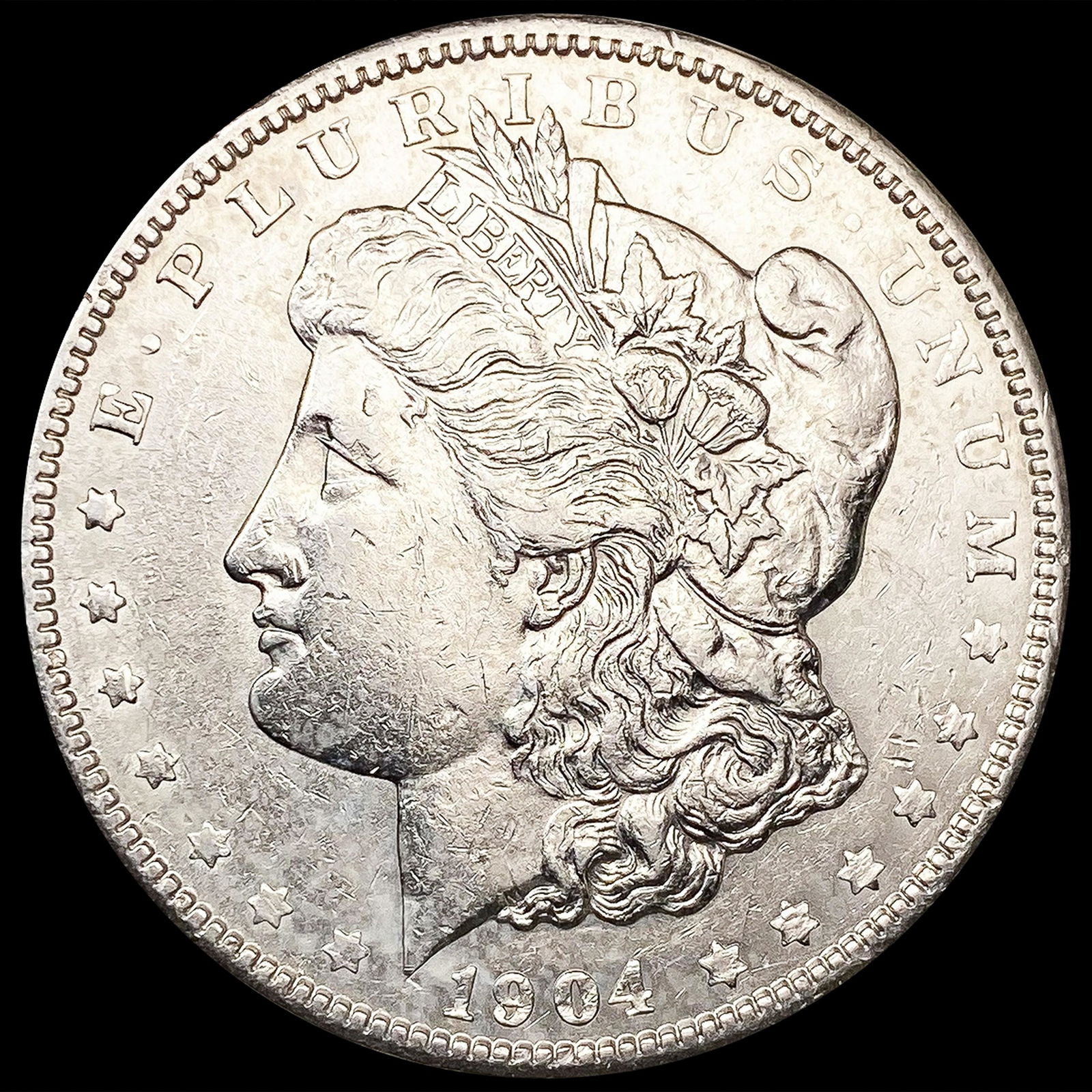 1904 Morgan Silver Dollar CLOSELY UNCIRCULATED (1 of 2)