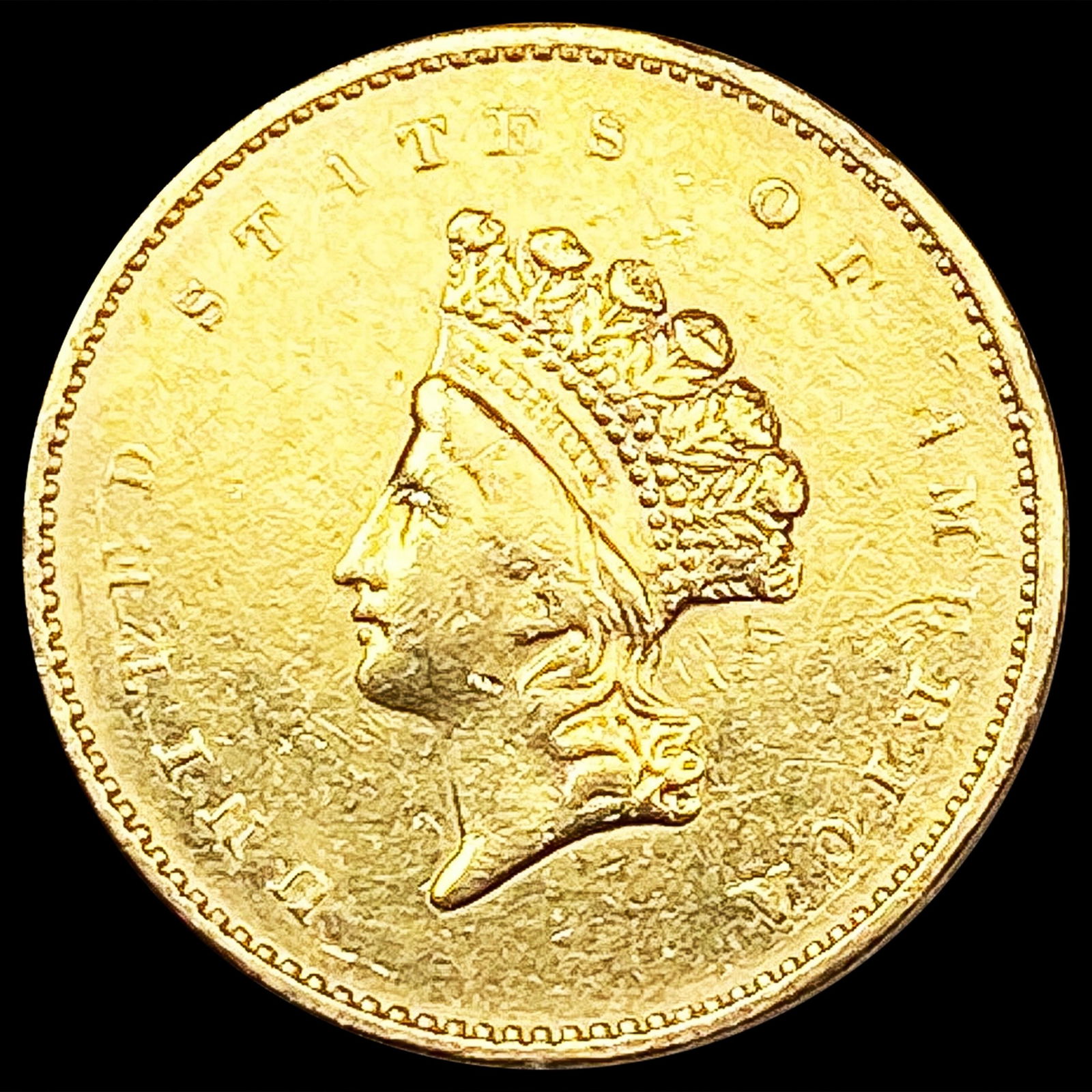 1855 Rare Gold Dollar CLOSELY UNCIRCULATED (1 of 2)