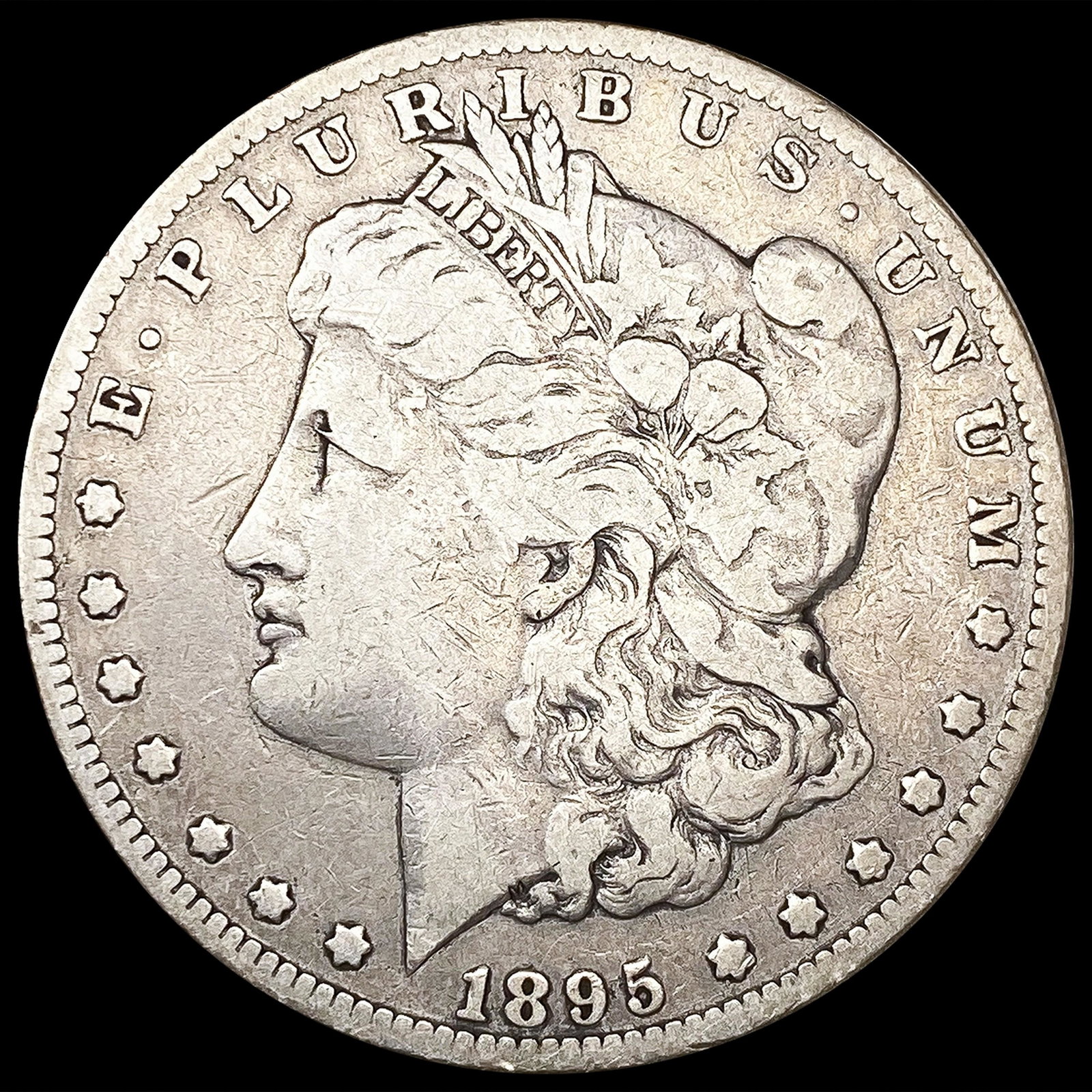 1895-O Morgan Silver Dollar LIGHTLY CIRCULATED (1 of 2)