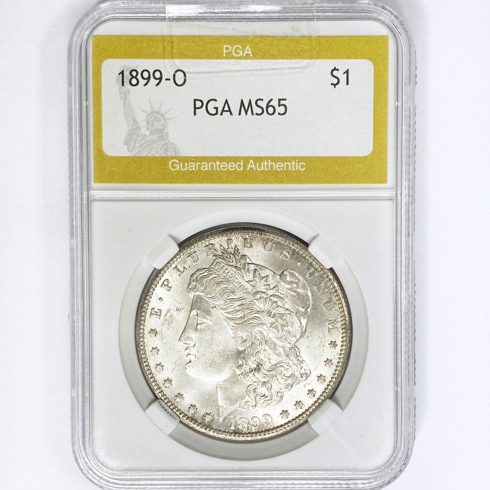 1899-O Morgan Silver Dollar PGA MS65 (1 of 2)