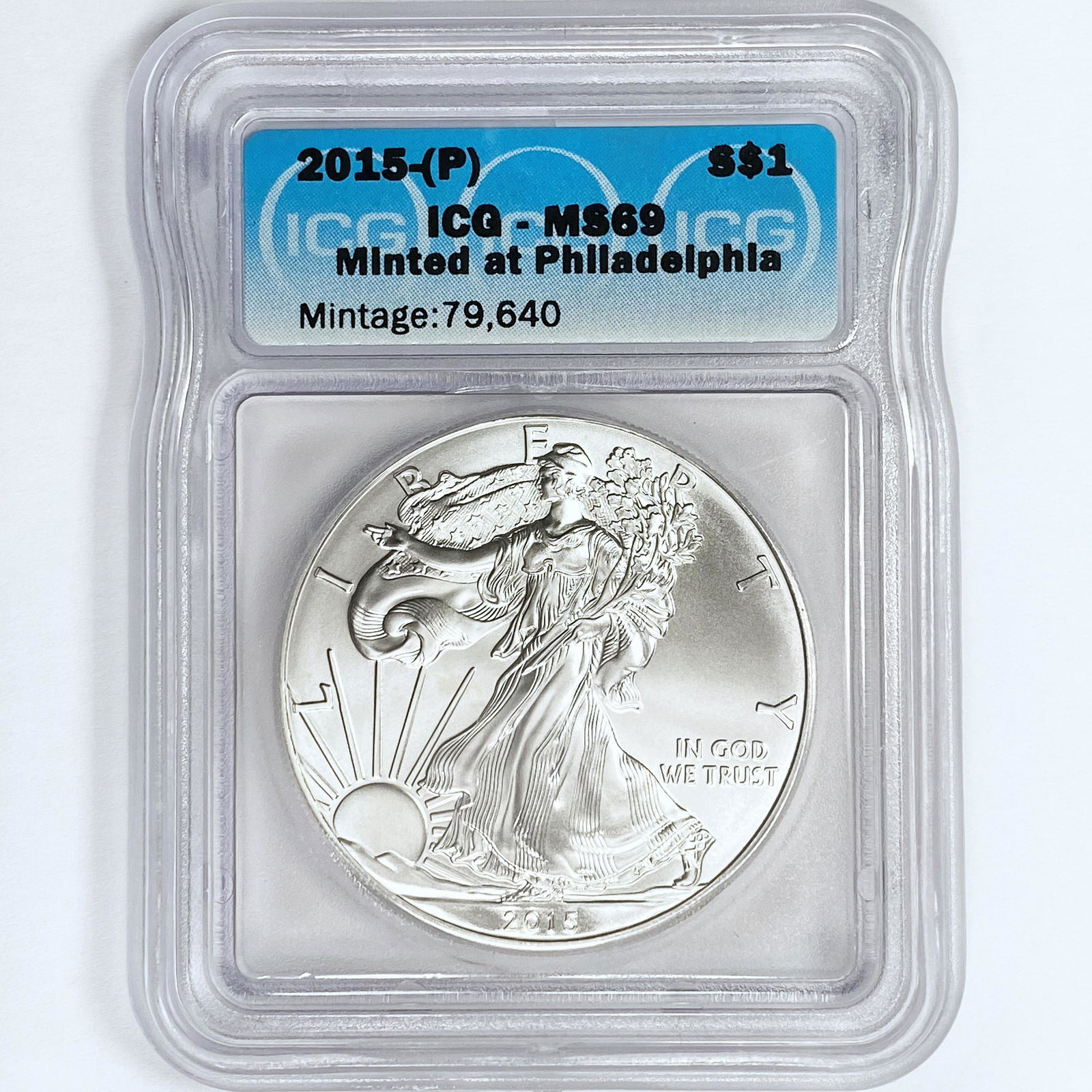 2015-(P) American Silver Eagle ICG MS69 (1 of 2)